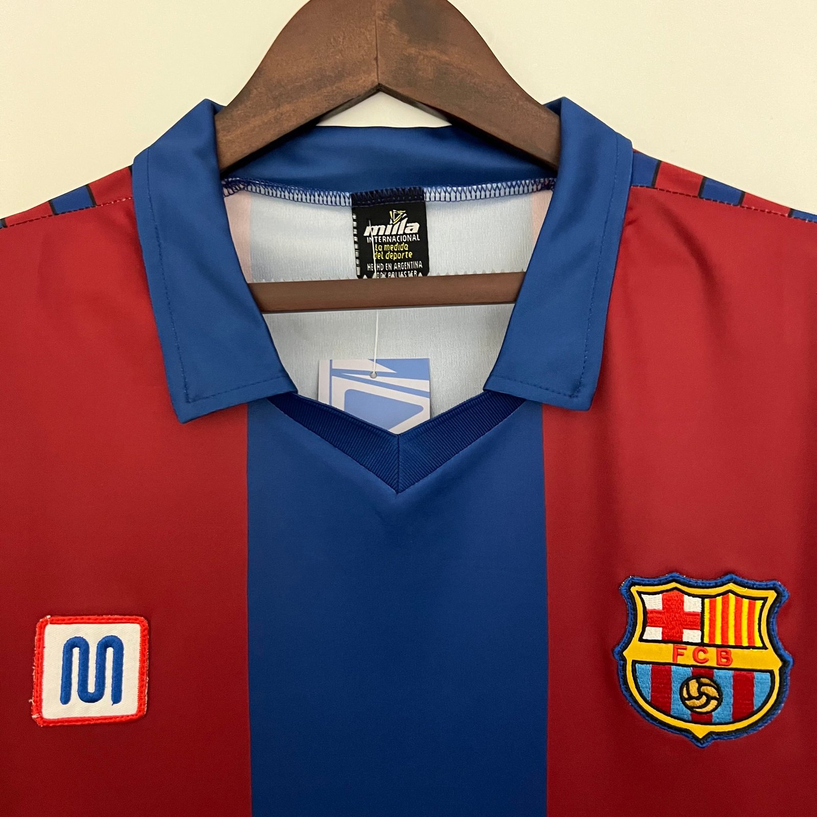 CAMISETA PRIMERA EQUIPACIÓN BARCELONA 1982/89 - Imagen 2