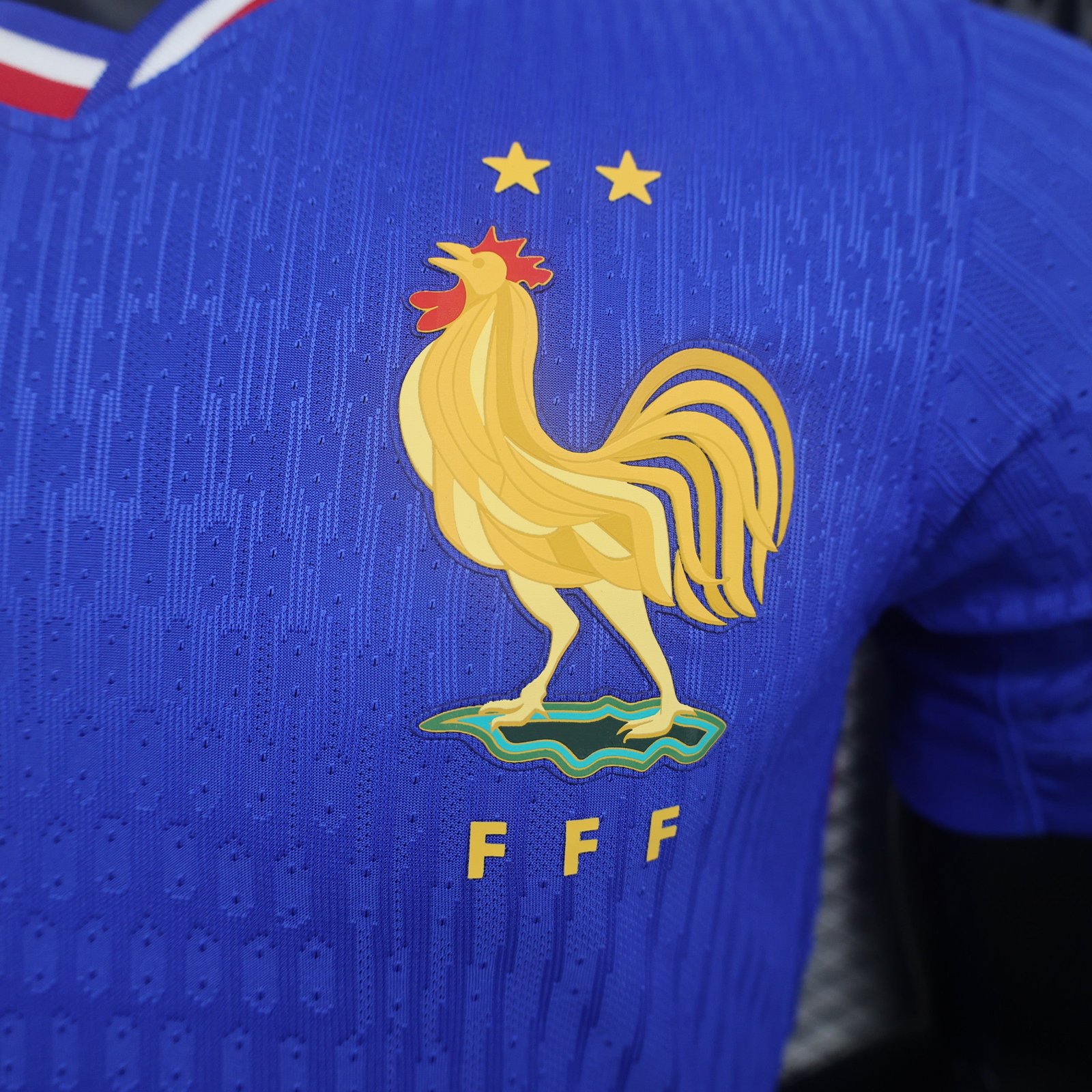 CAMISETA PRIMERA EQUIPACIÓN FRANCIA 2024 VERSIÓN JUGADOR - Imagen 2