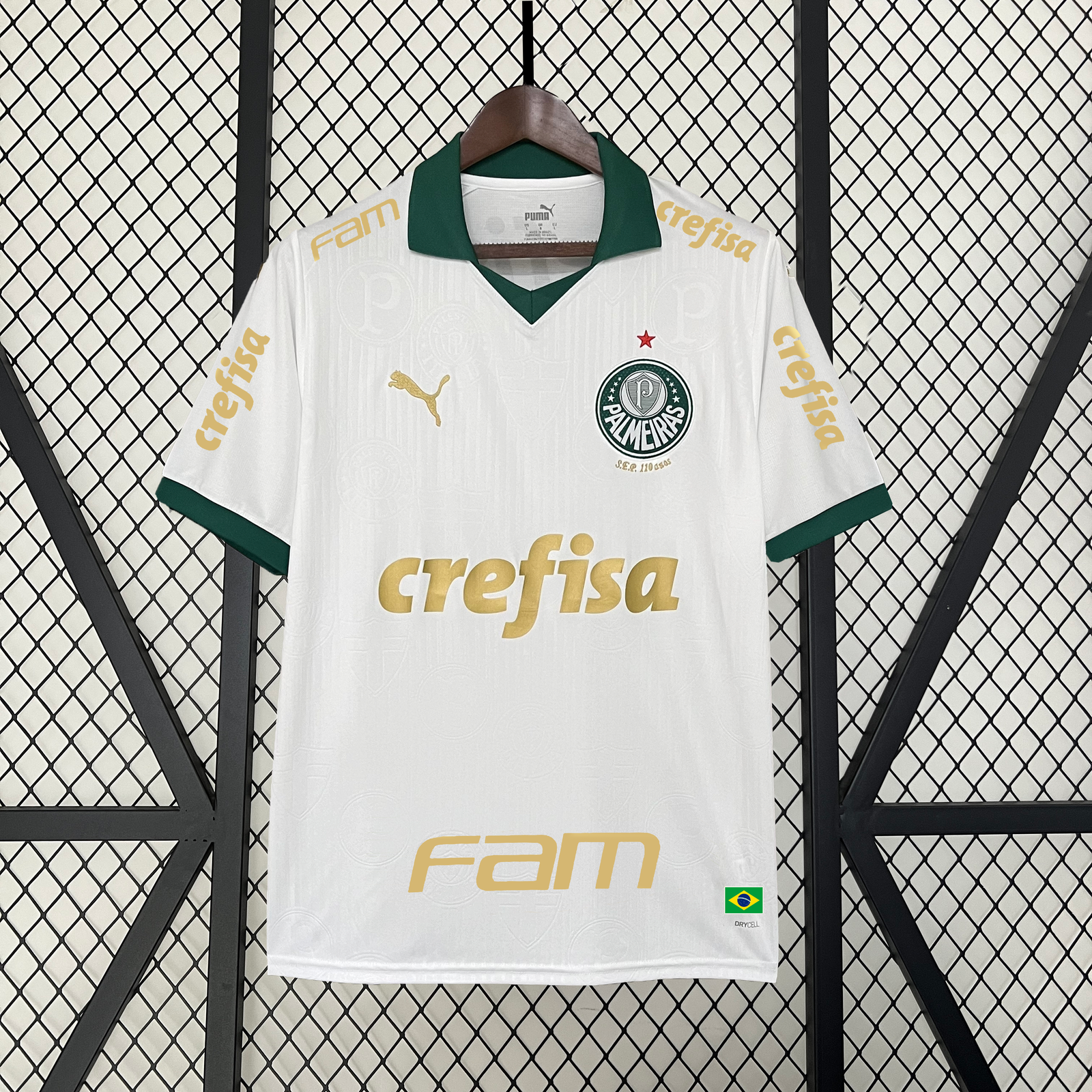 CAMISETA SEGUNDA EQUIPACIÓN PALMEIRAS 2024 VERSIÓN FAN - Imagen 9