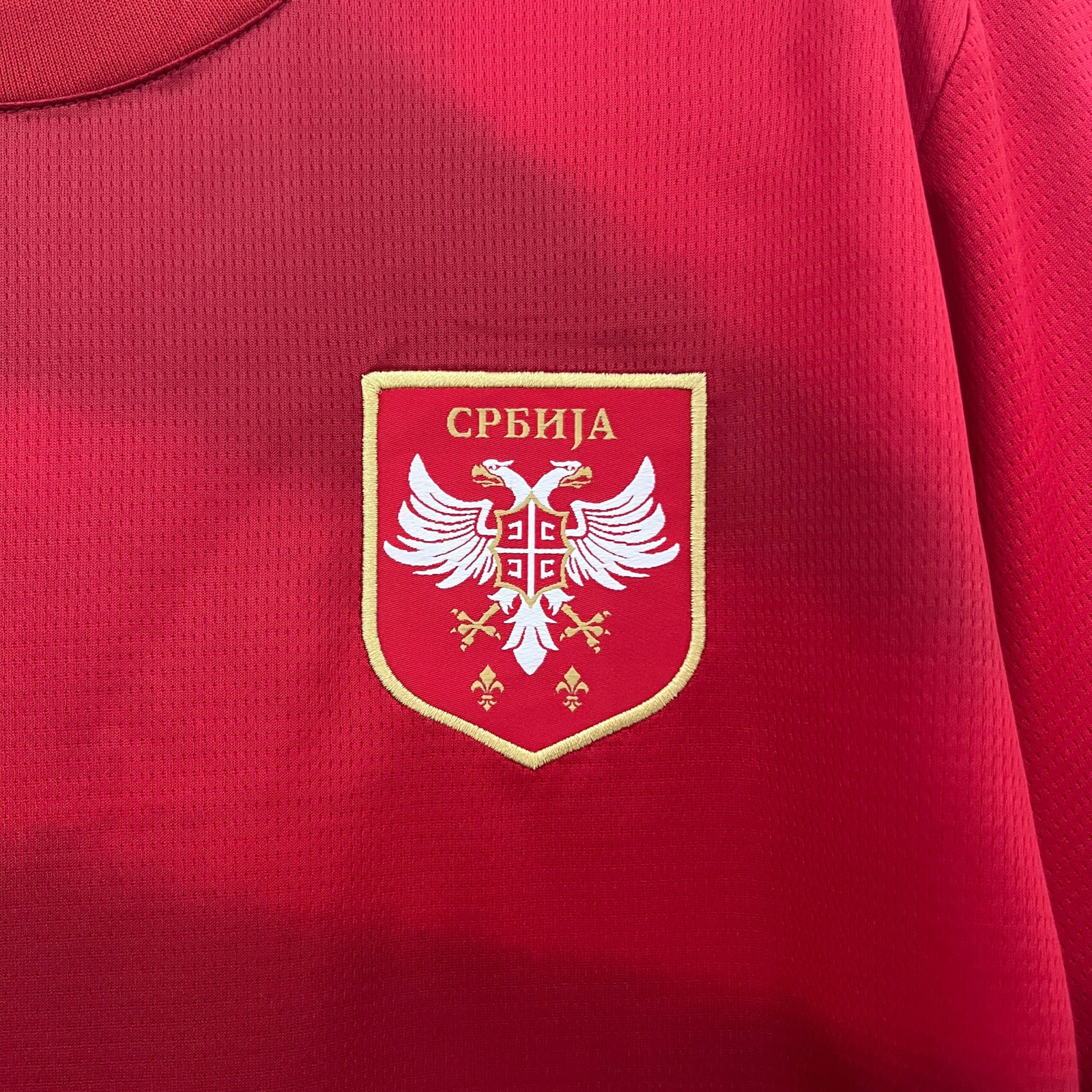CAMISETA PRIMERA EQUIPACIÓN SERBIA 2024 VERSIÓN FAN - Imagen 4
