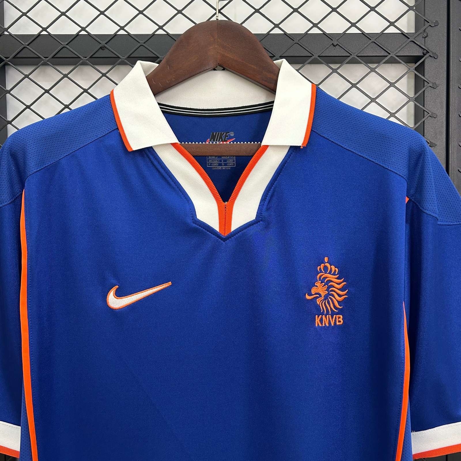 CAMISETA SEGUNDA EQUIPACIÓN PAÍSES BAJOS 1998 - Imagen 2