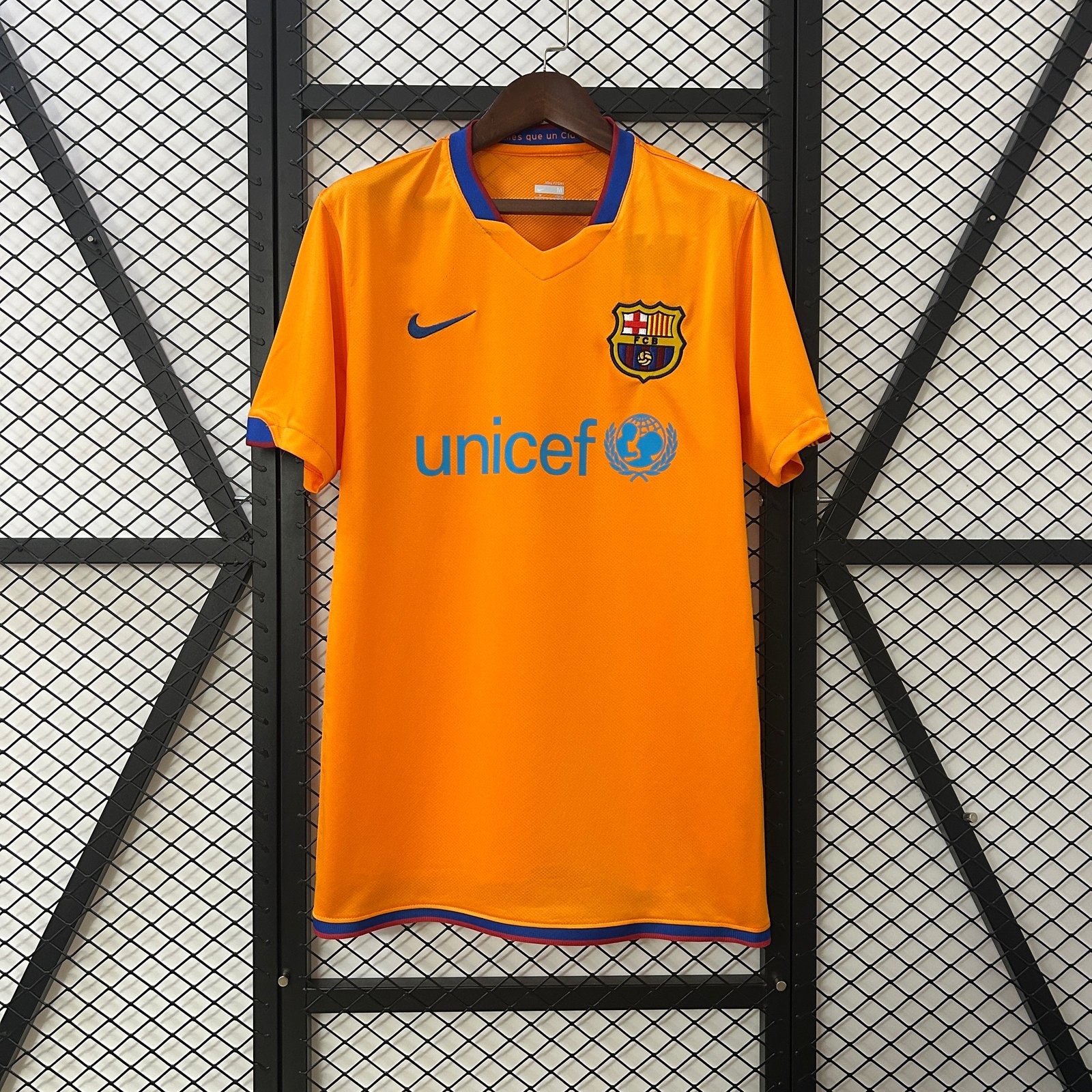 CAMISETA SEGUNDA EQUIPACIÓN BARCELONA 2006/07