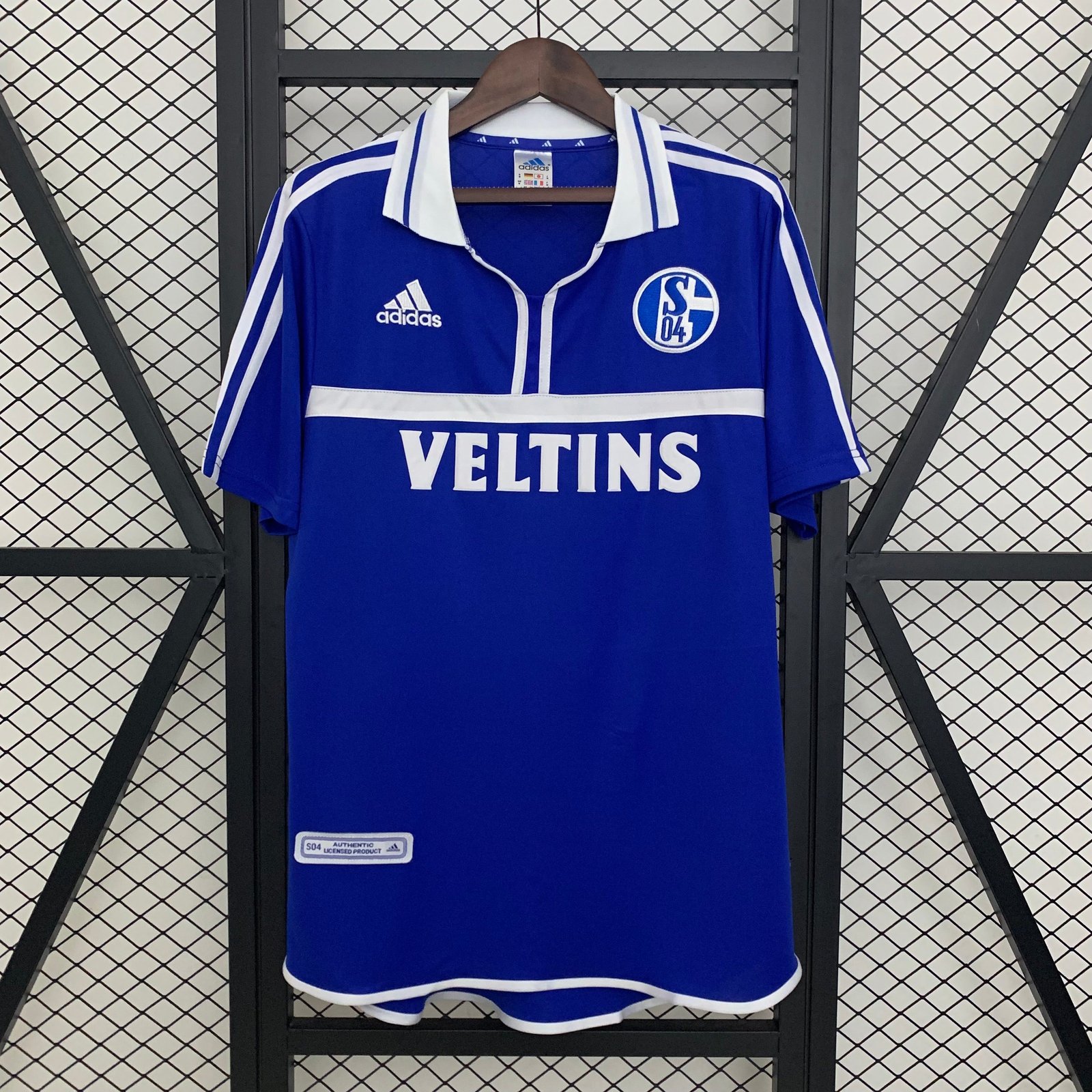 CAMISETA PRIMERA EQUIPACIÓN SCHALKE 04 2000/01