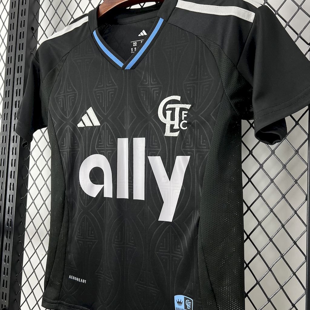 CAMISETA SEGUNDA EQUIPACIÓN CHARLOTTE FC 2025 VERSIÓN INFANTIL - Imagen 3
