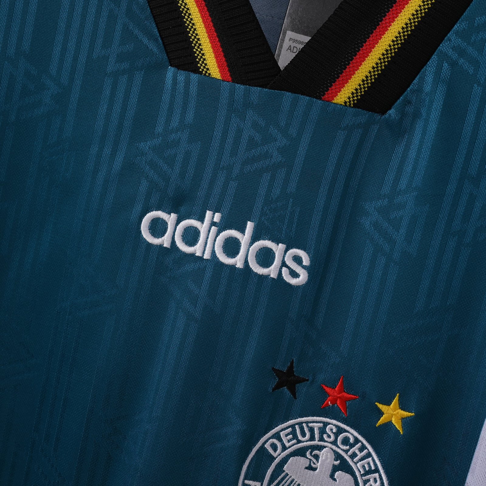 CAMISETA SEGUNDA EQUIPACIÓN ALEMANIA 1996 - Imagen 3
