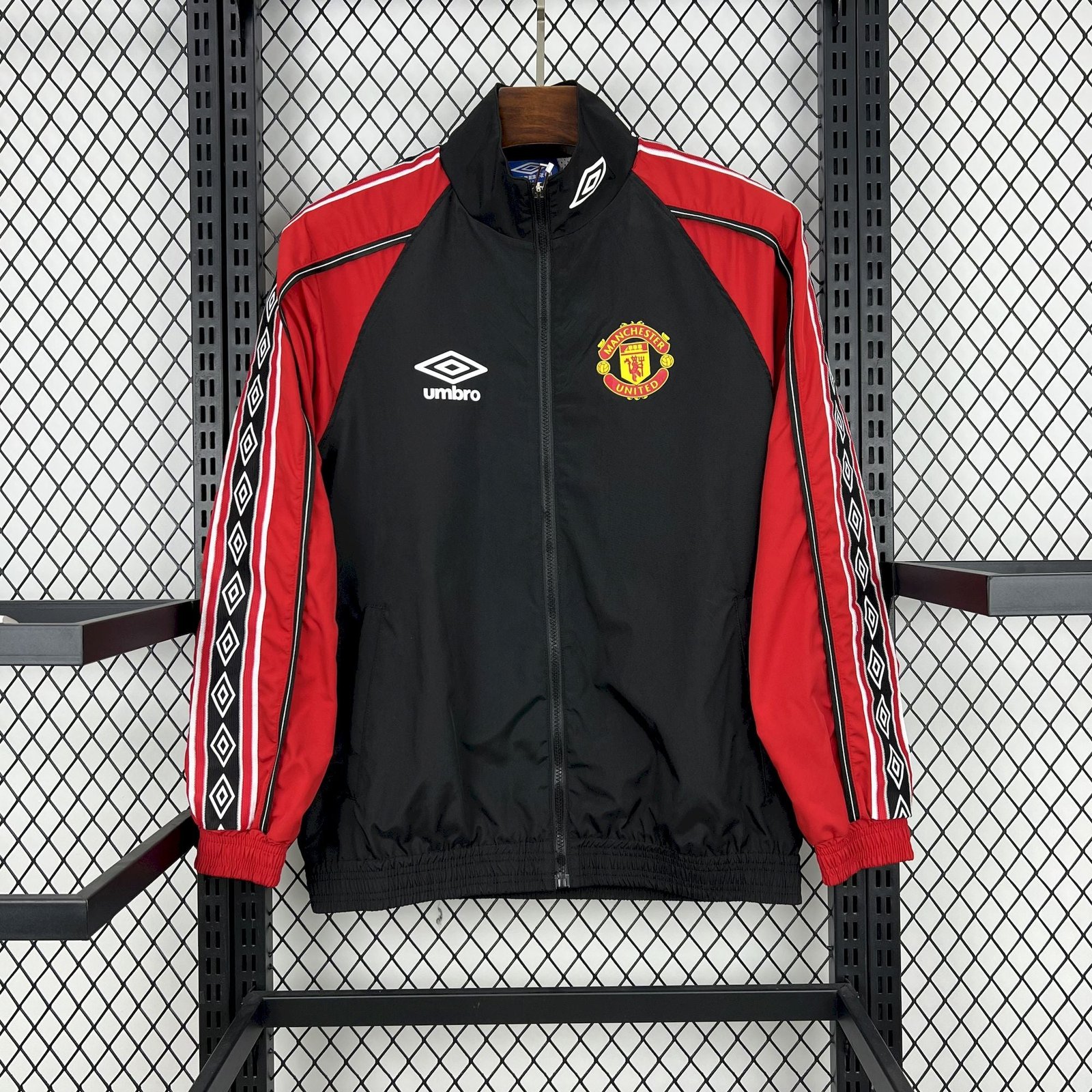 CORTAVIENTOS RETRO MANCHESTER UNITED