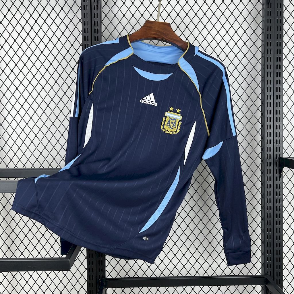 CAMISETA SEGUNDA EQUIPACIÓN ARGENTINA 2006 - Imagen 9