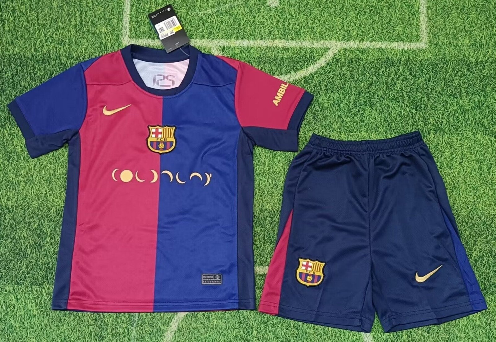 CAMISETA PRIMERA EQUIPACIÓN BARCELONA 24/25 VERSIÓN INFANTIL - Imagen 12
