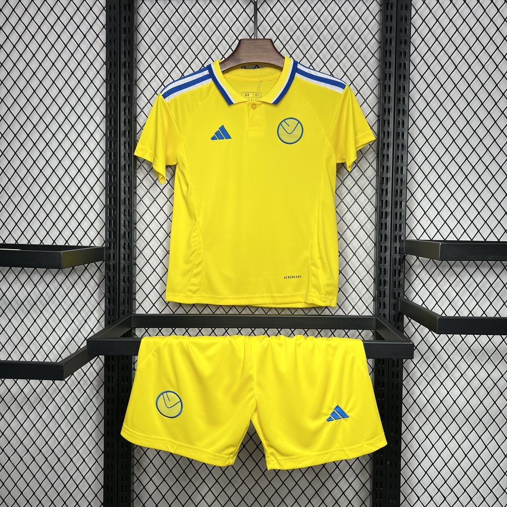 CAMISETA SEGUNDA EQUIPACIÓN LEEDS UNITED 24/25 VERSIÓN INFANTIL