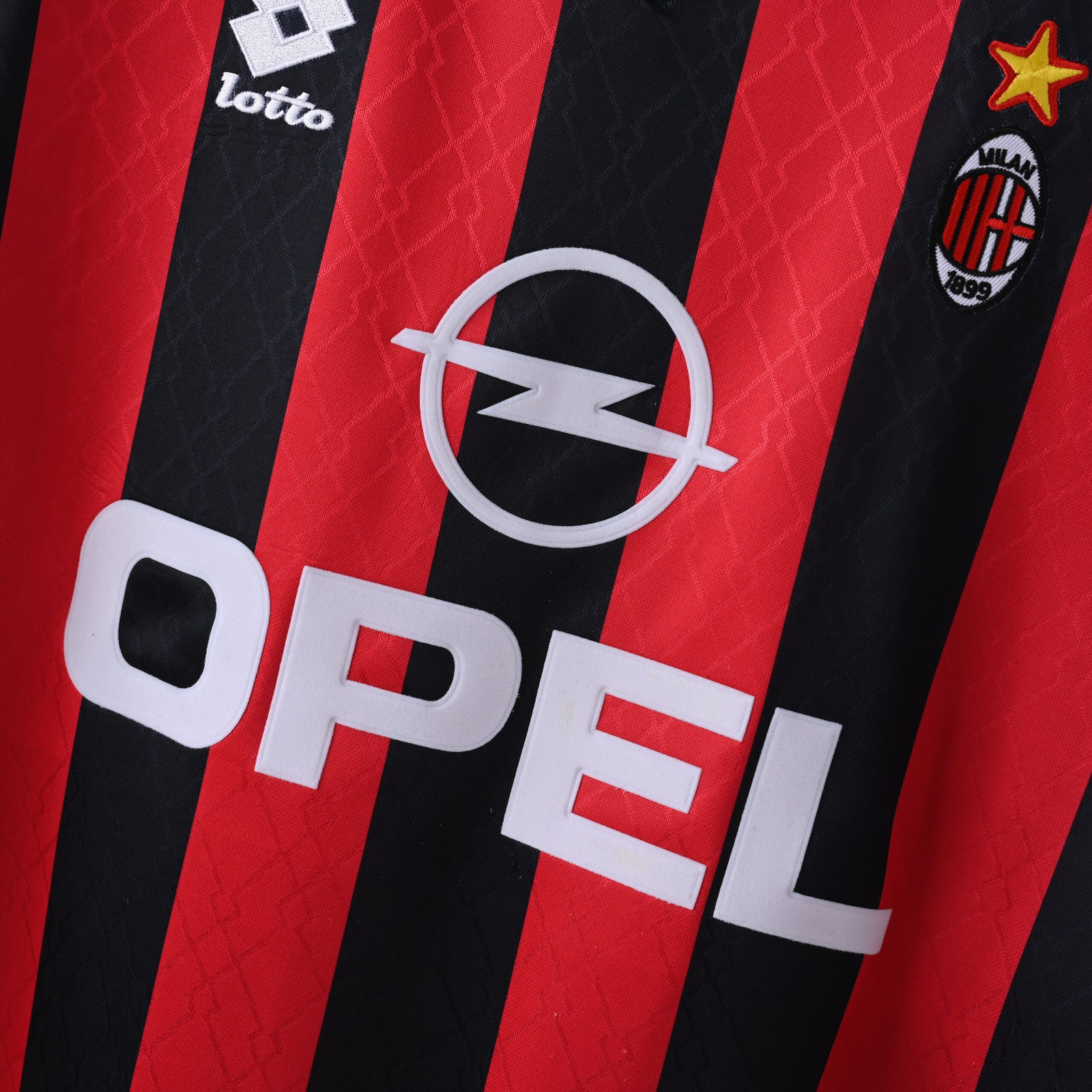 CAMISETA PRIMERA EQUIPACIÓN AC MILAN 1995/96 - Imagen 6