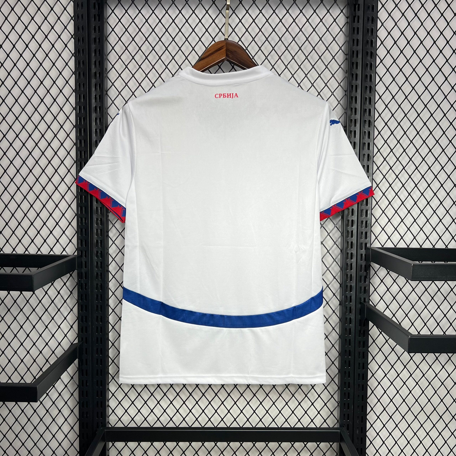 CAMISETA SEGUNDA EQUIPACIÓN SERBIA 2024 VERSIÓN FAN - Imagen 5