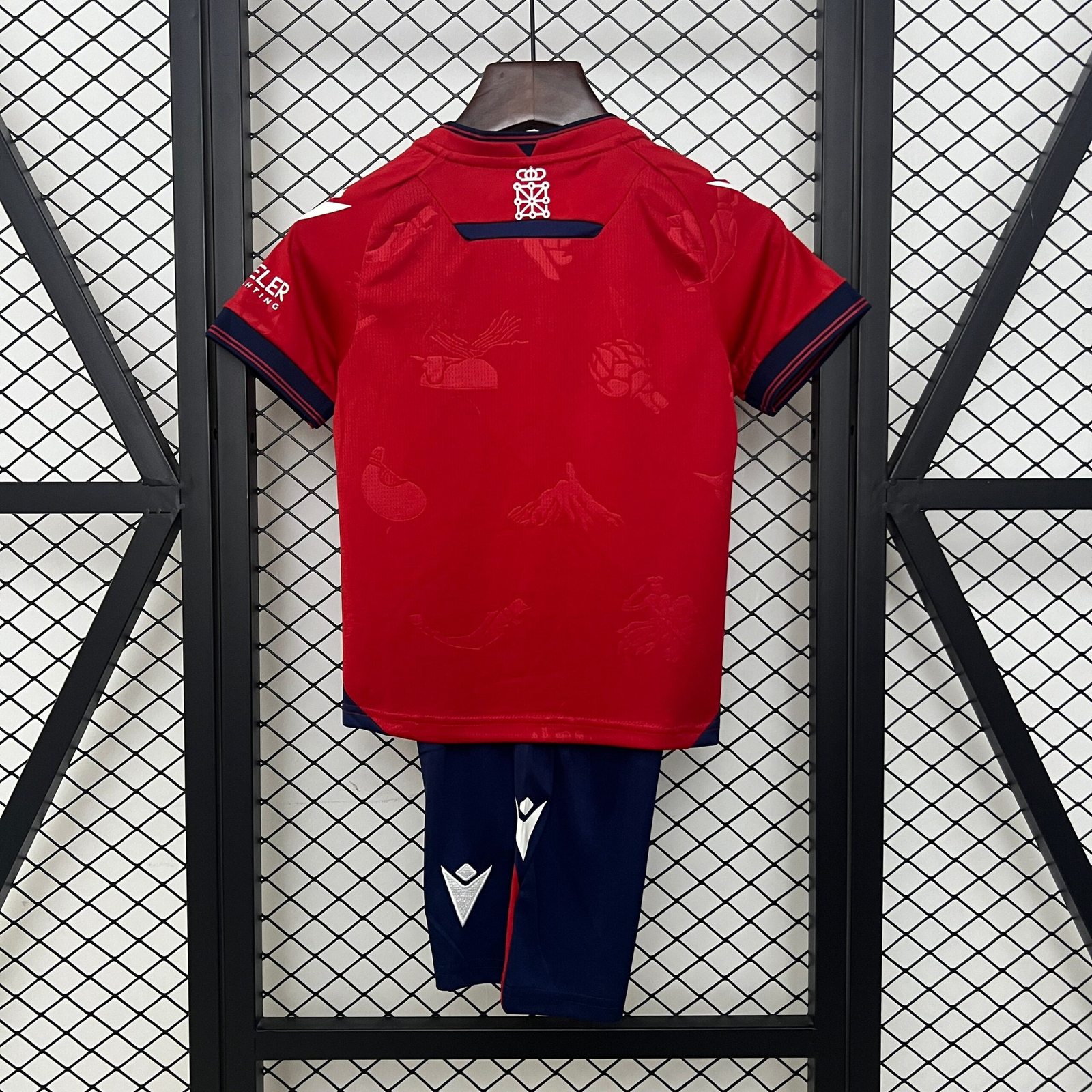 CAMISETA PRIMERA EQUIPACIÓN OSASUNA 24/25 VERSIÓN INFANTIL - Imagen 8