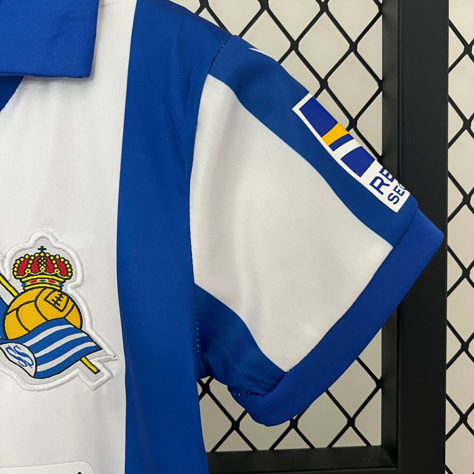 CAMISETA PRIMERA EQUIPACIÓN REAL SOCIEDAD 24/25 VERSIÓN INFANTIL - Imagen 5