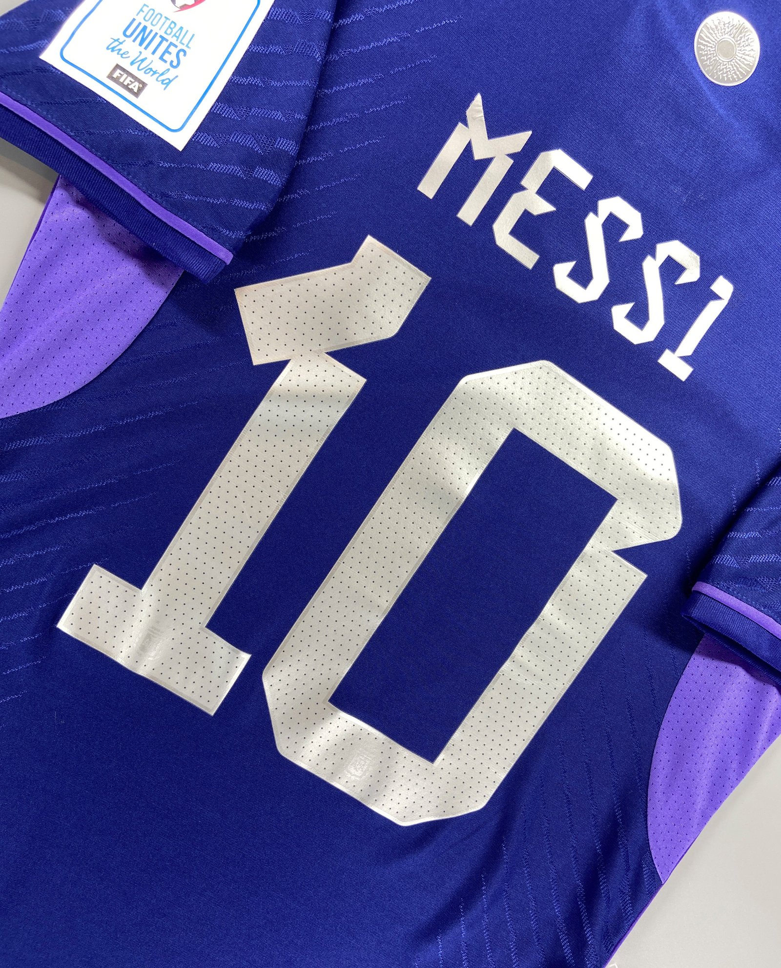 CAMISETA SEGUNDA EQUIPACIÓN ARGENTINA 2022 VERSIÓN JUGADOR - Imagen 10