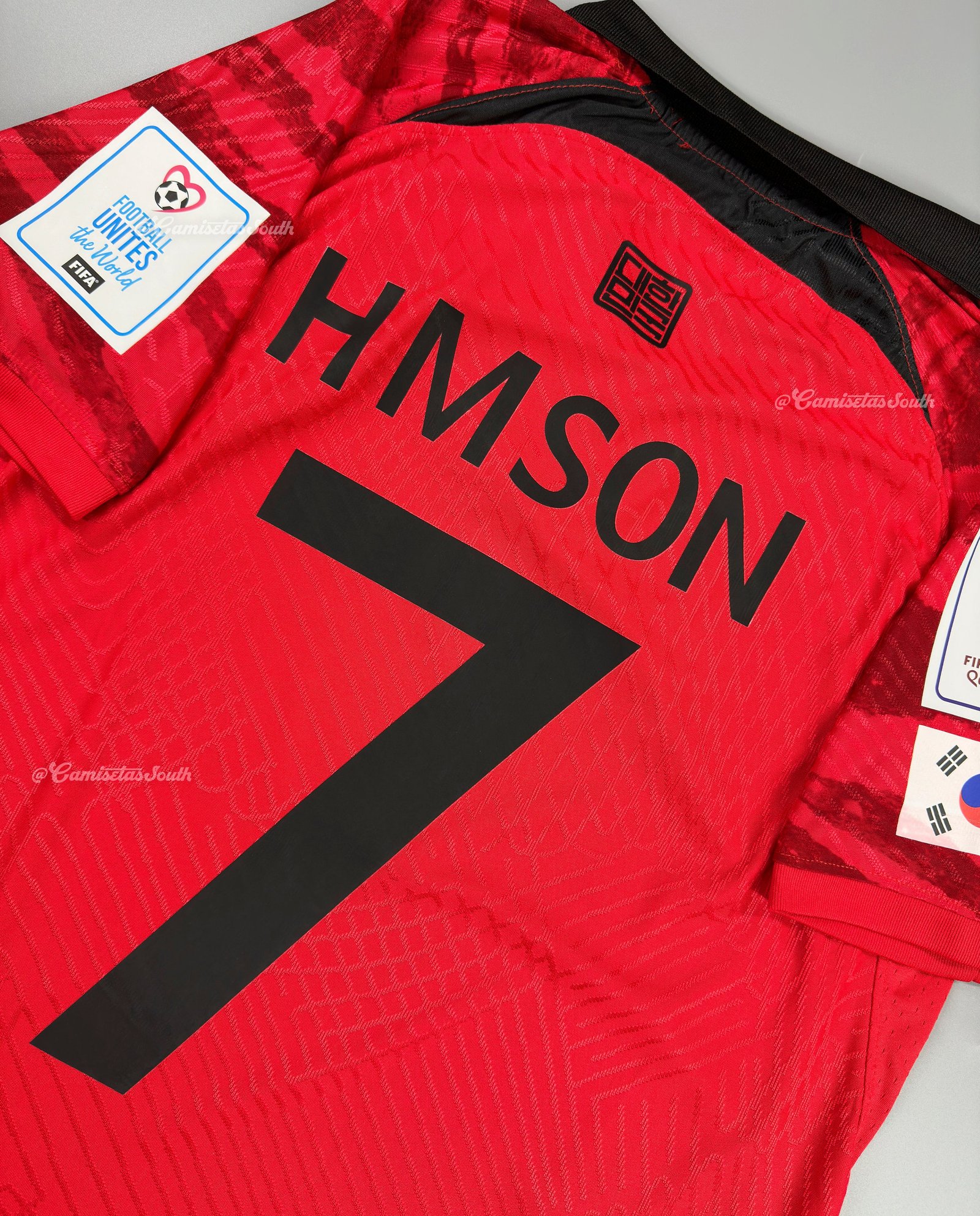 CAMISETA PRIMERA EQUIPACIÓN COREA DEL SUR 2022 VERSIÓN JUGADOR - Imagen 10