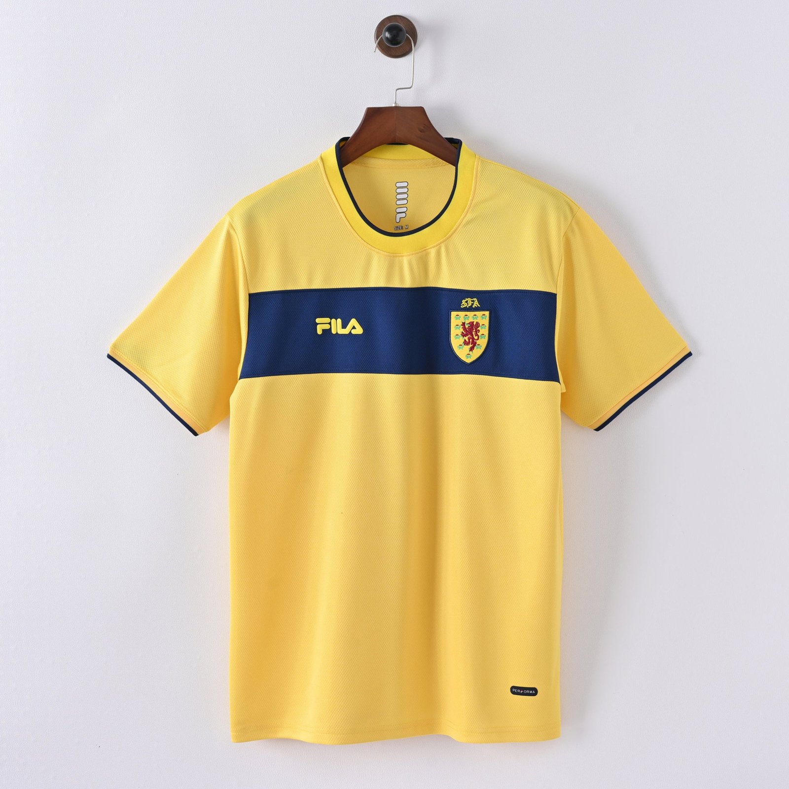 CAMISETA SEGUNDA EQUIPACIÓN ESCOCIA 2002