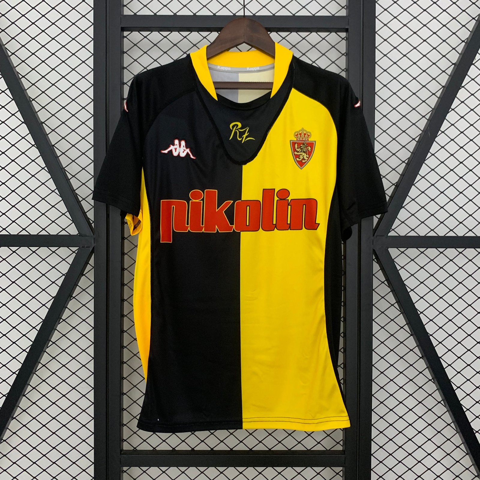 CAMISETA SEGUNDA EQUIPACIÓN REAL ZARAGOZA 2001/03