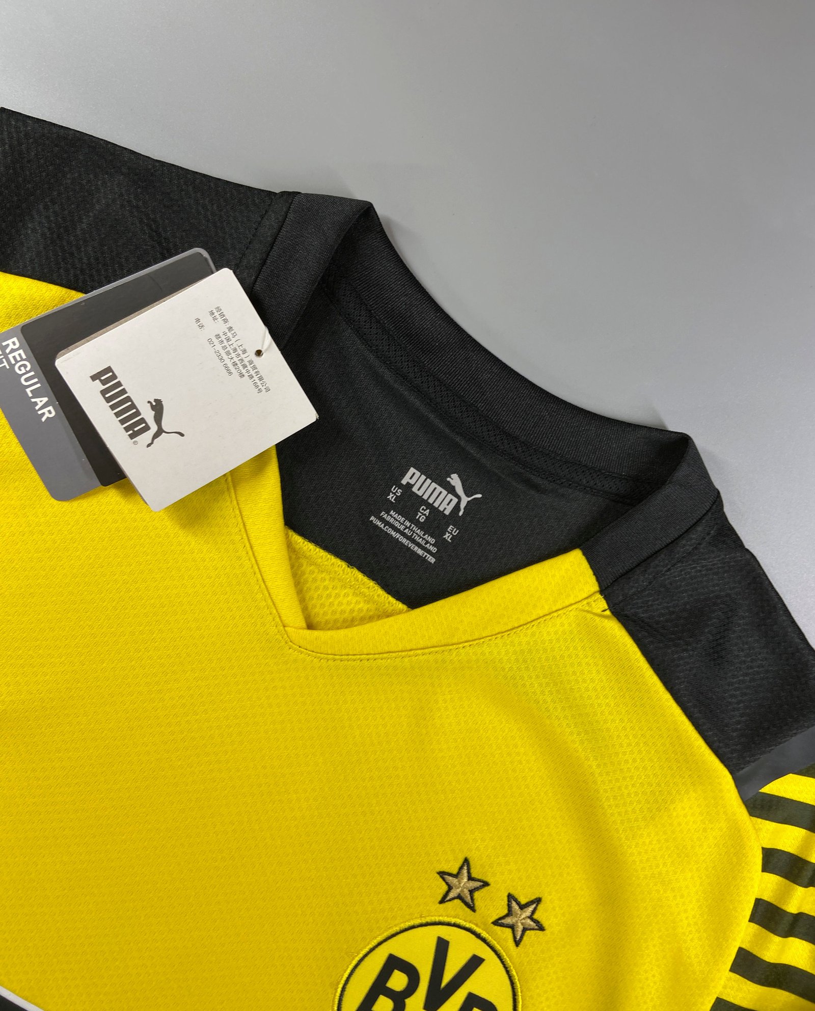 CAMISETA PRIMERA EQUIPACIÓN BORUSSIA DORTMUND 21/22 VERSIÓN FAN - Imagen 5