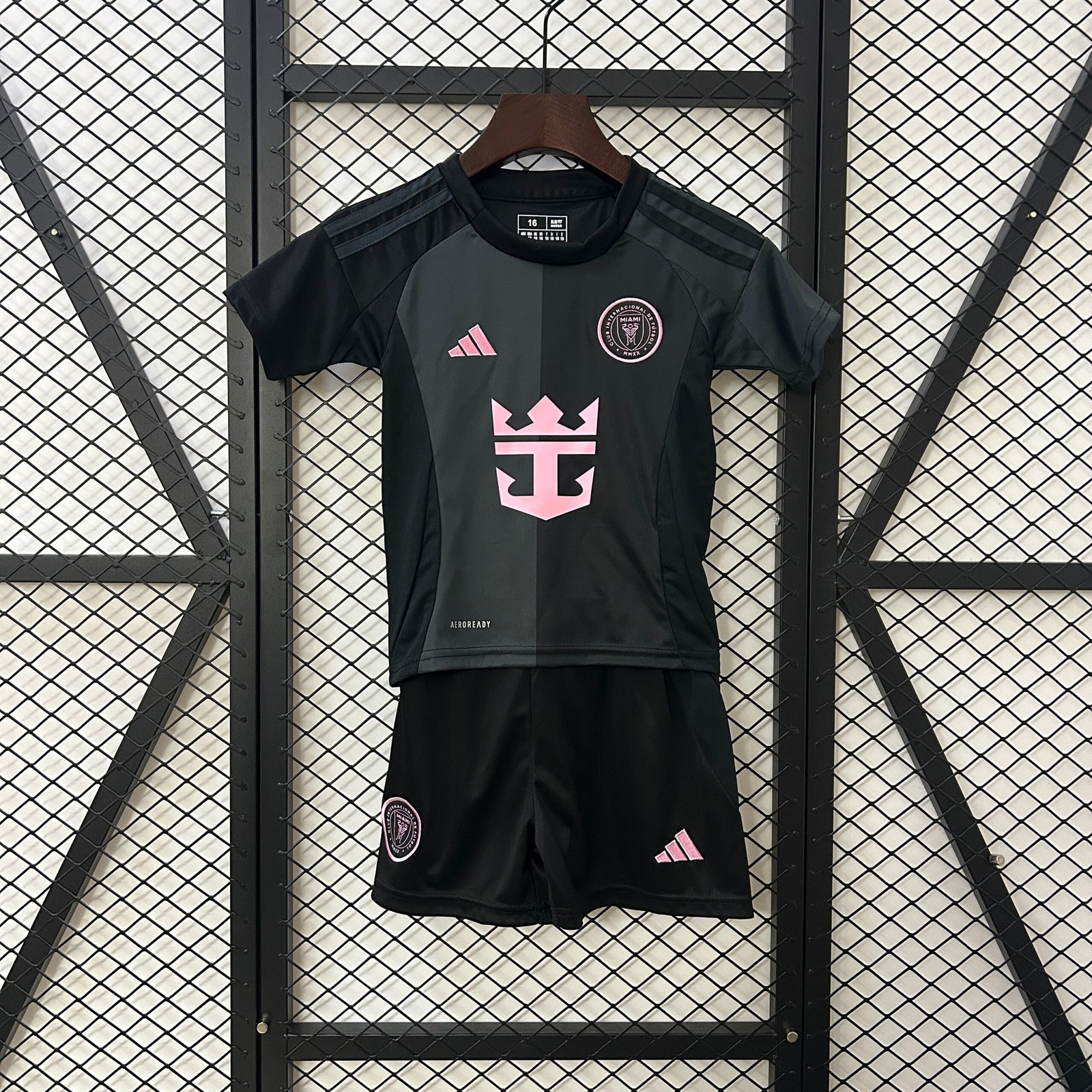 CAMISETA SEGUNDA EQUIPACIÓN INTER DE MIAMI 2025 VERSIÓN INFANTIL