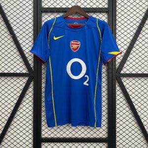CAMISETA SEGUNDA EQUIPACIÓN ARSENAL 2004/05