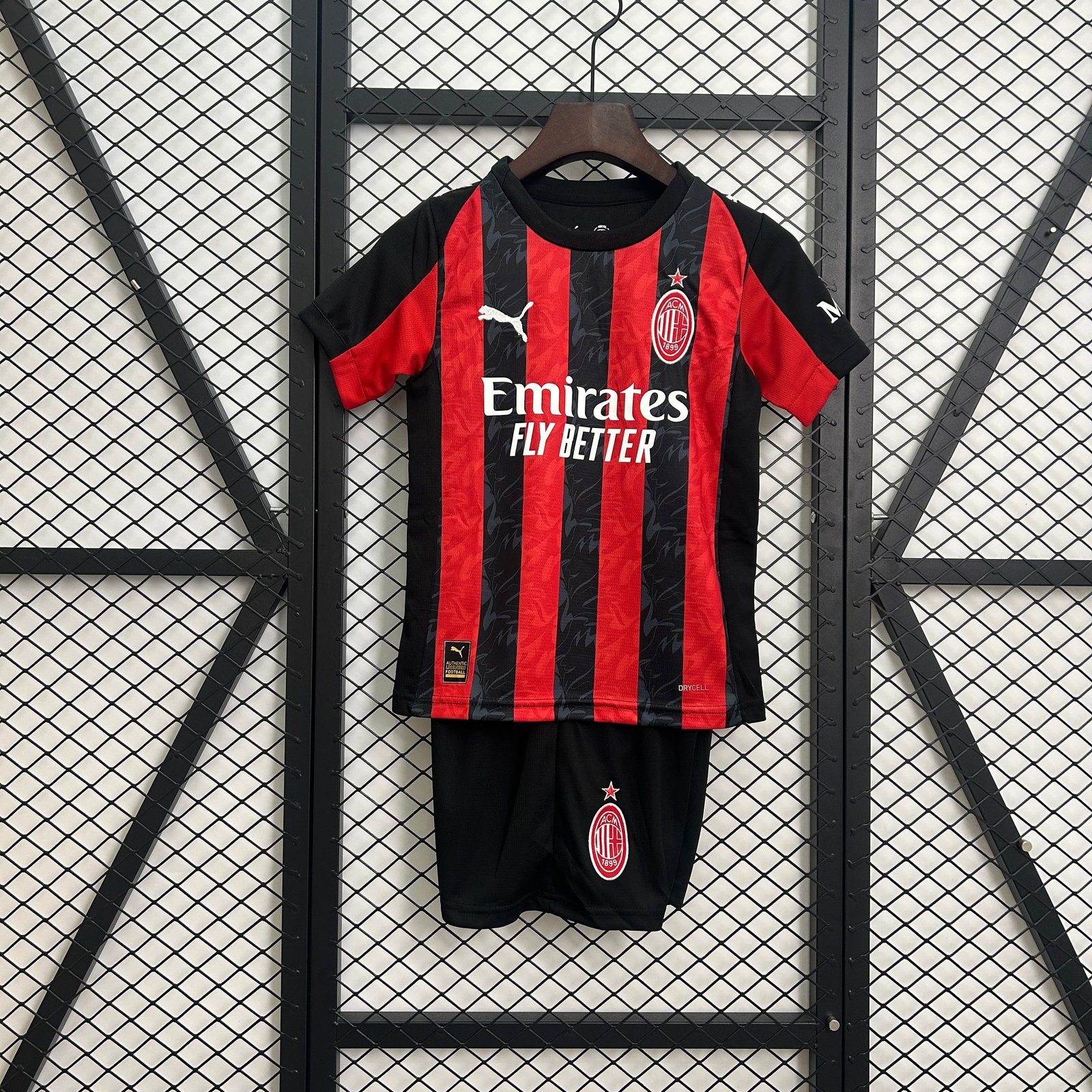 CAMISETA PRIMERA EQUIPACIÓN AC MILAN 25/26 VERSIÓN INFANTIL