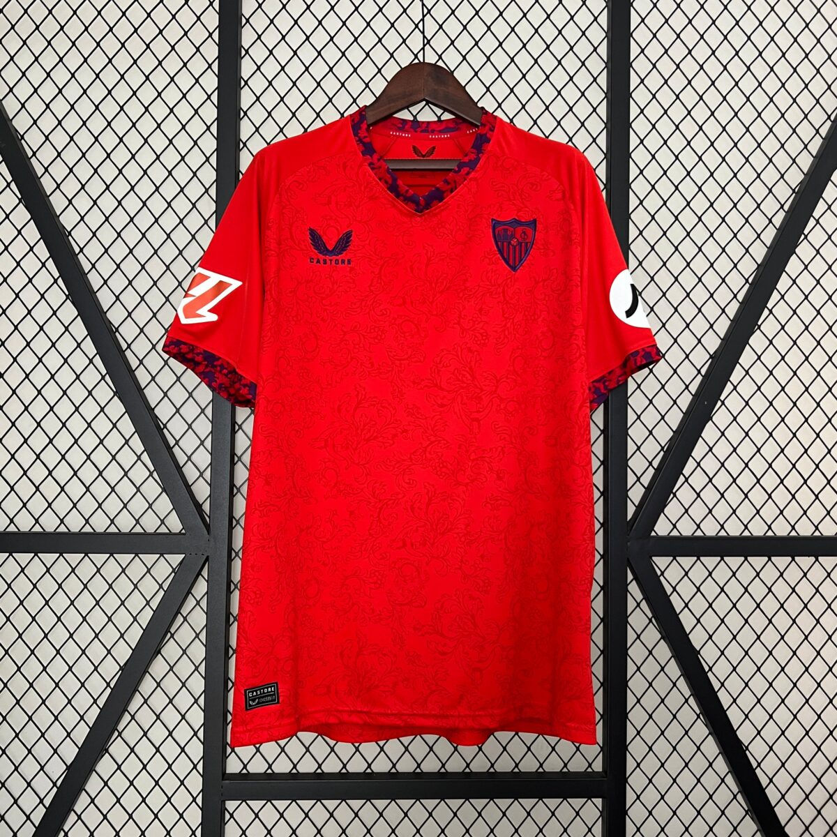 CAMISETA SEGUNDA EQUIPACIÓN SEVILLA 24/25 VERSIÓN FAN