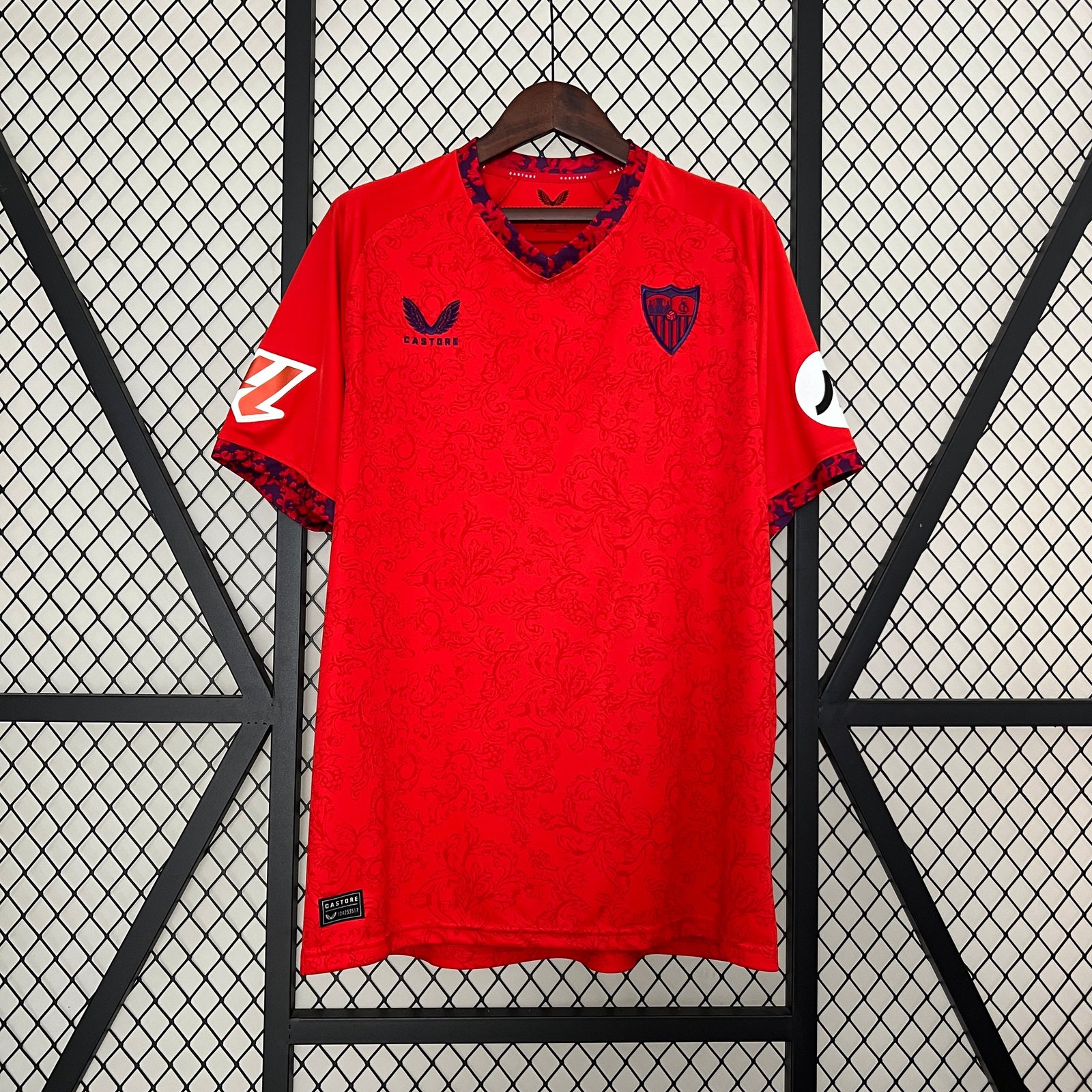 CAMISETA SEGUNDA EQUIPACIÓN SEVILLA 24/25 VERSIÓN FAN