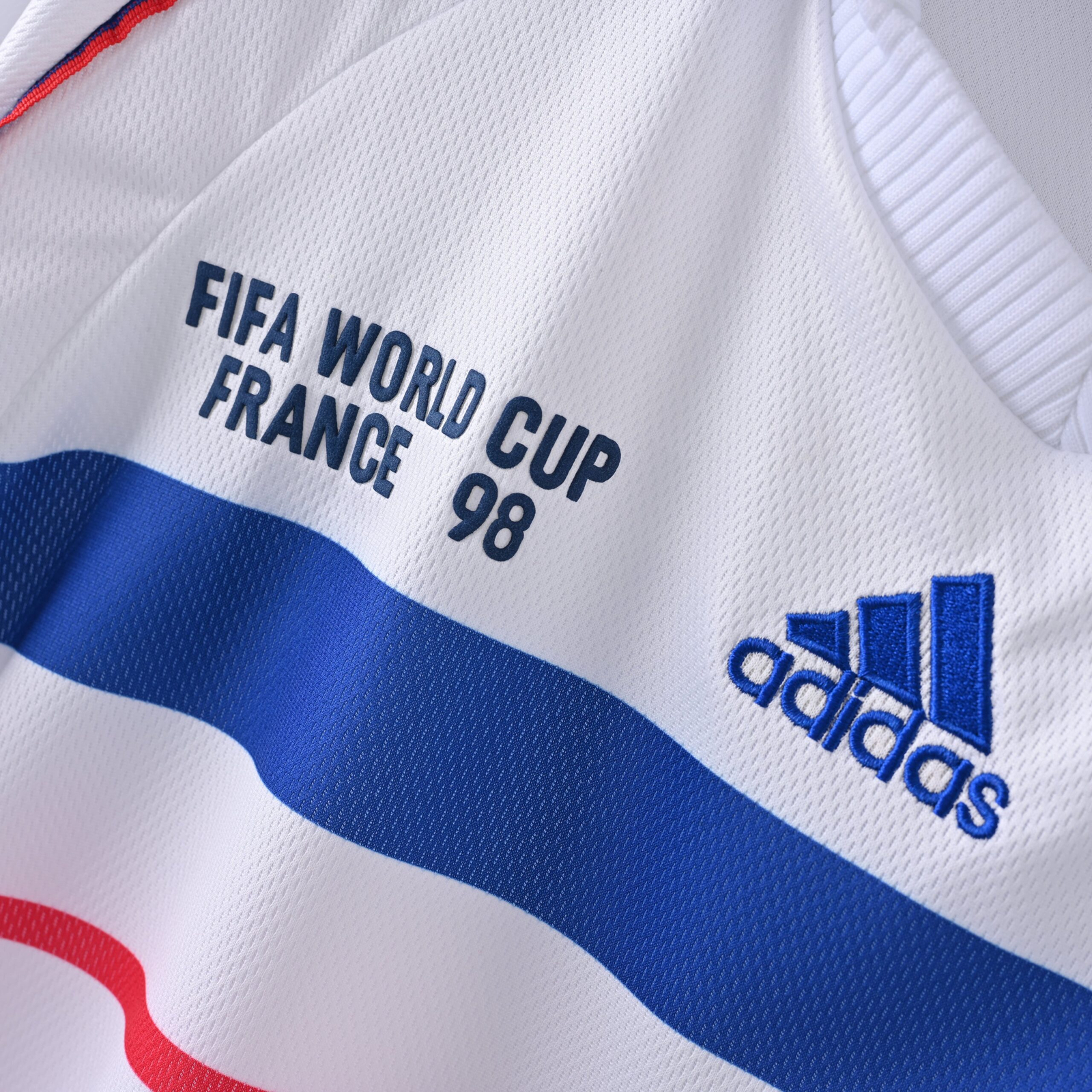 CAMISETA SEGUNDA EQUIPACIÓN FRANCIA 1998 - Imagen 3
