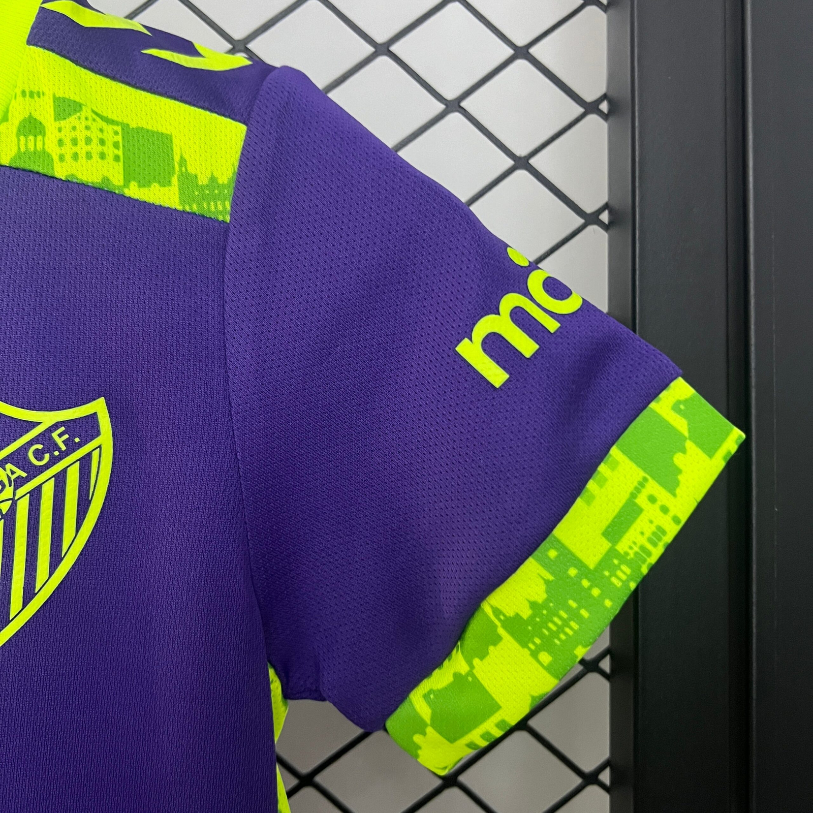 CAMISETA SEGUNDA EQUIPACIÓN MÁLAGA 24/25 VERSIÓN INFANTIL - Imagen 5