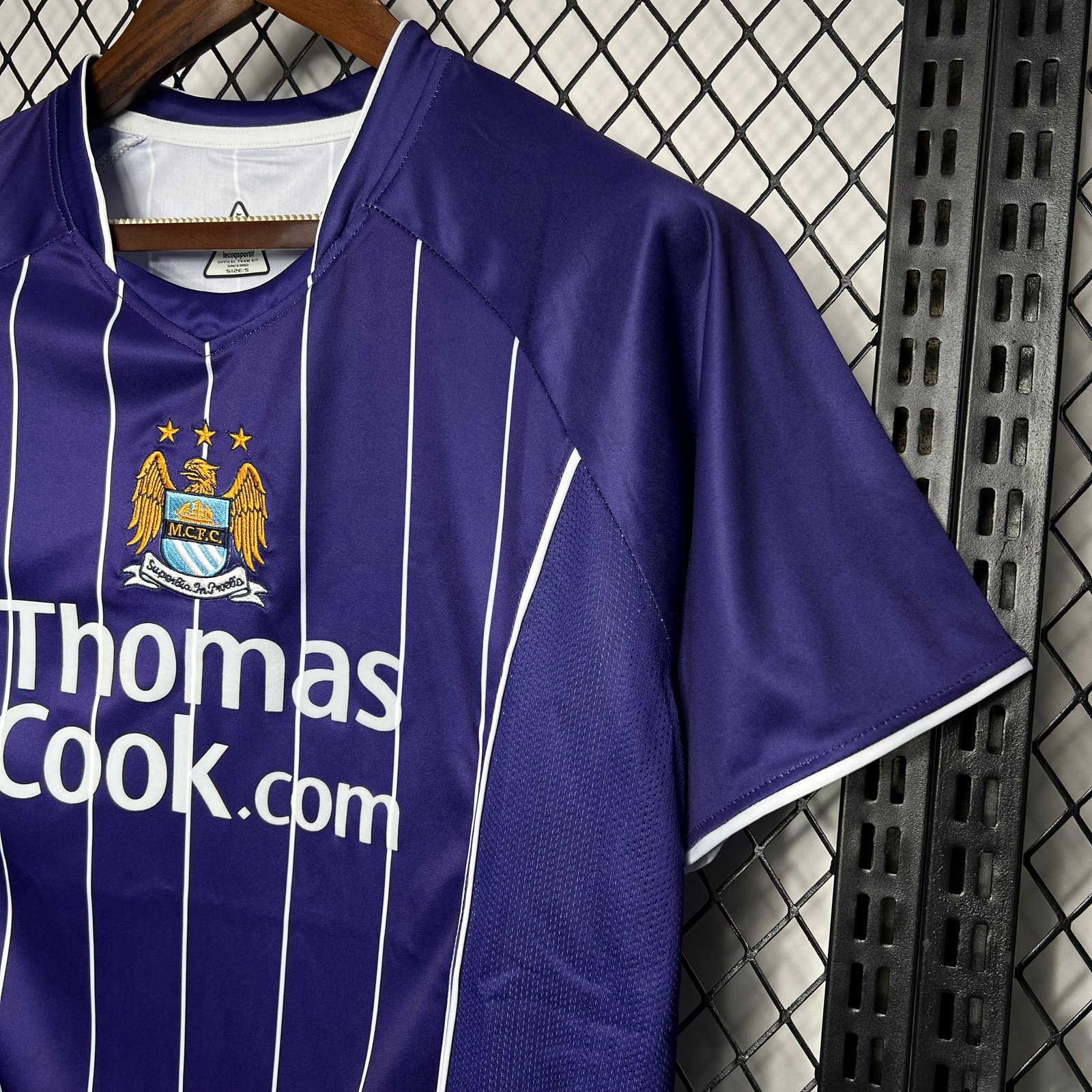 CAMISETA SEGUNDA EQUIPACIÓN MANCHESTER CITY 2007/08 - Imagen 4
