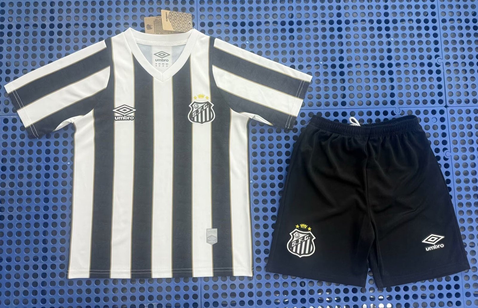CAMISETA SEGUNDA EQUIPACIÓN SANTOS 2024 VERSIÓN INFANTIL