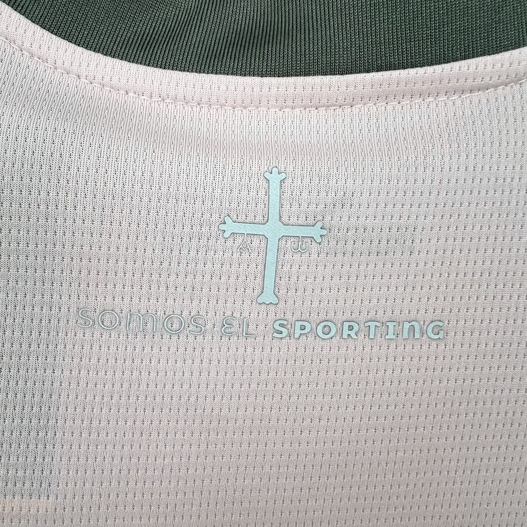 CAMISETA TERCERA EQUIPACIÓN SPORTING DE GIJÓN 24/25 VERSIÓN INFANTIL - Imagen 13