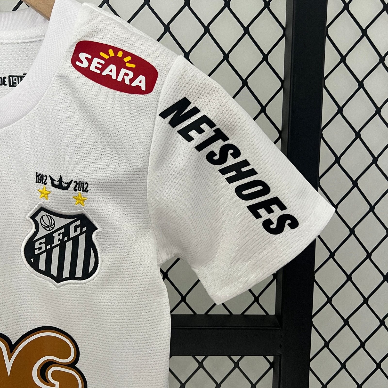 CAMISETA PRIMERA EQUIPACIÓN SANTOS 2012 INFANTIL - Imagen 5