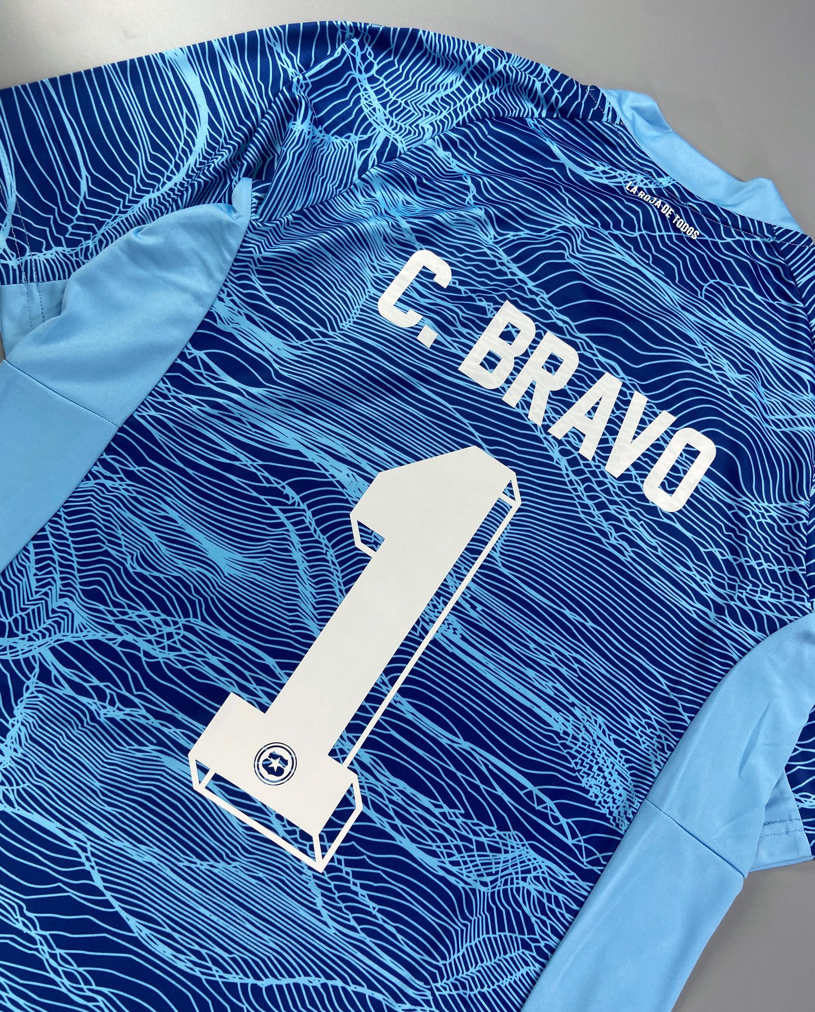CAMISETA ARQUERO CHILE 2022 VERSIÓN FAN - Imagen 7