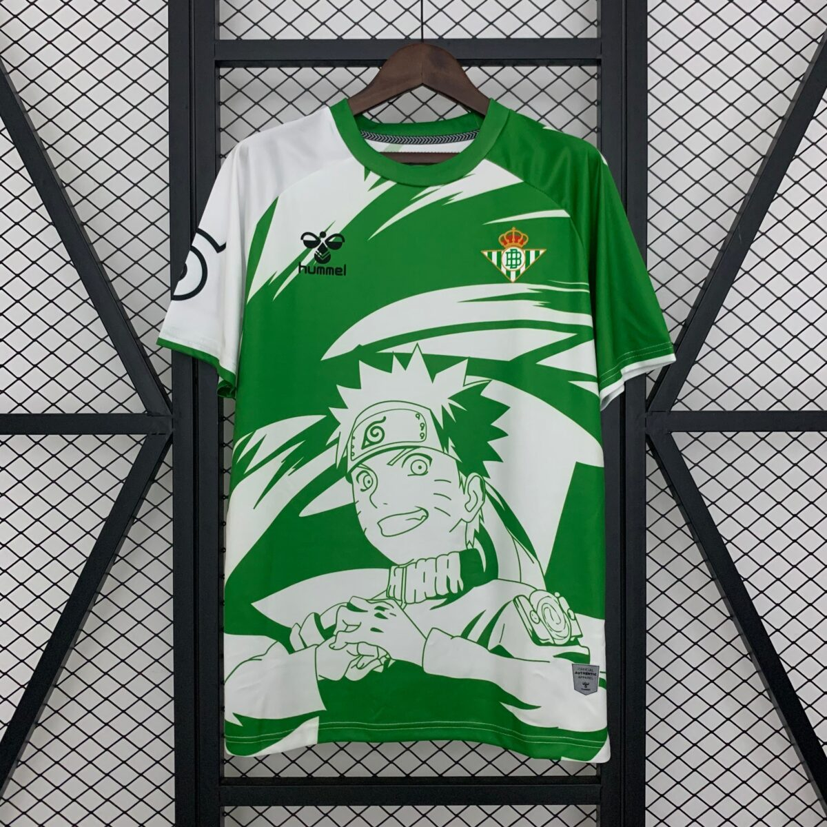 CAMISETA EDICIÓN ESPECIAL REAL BETIS x NARUTO 24/25 VERSIÓN FAN