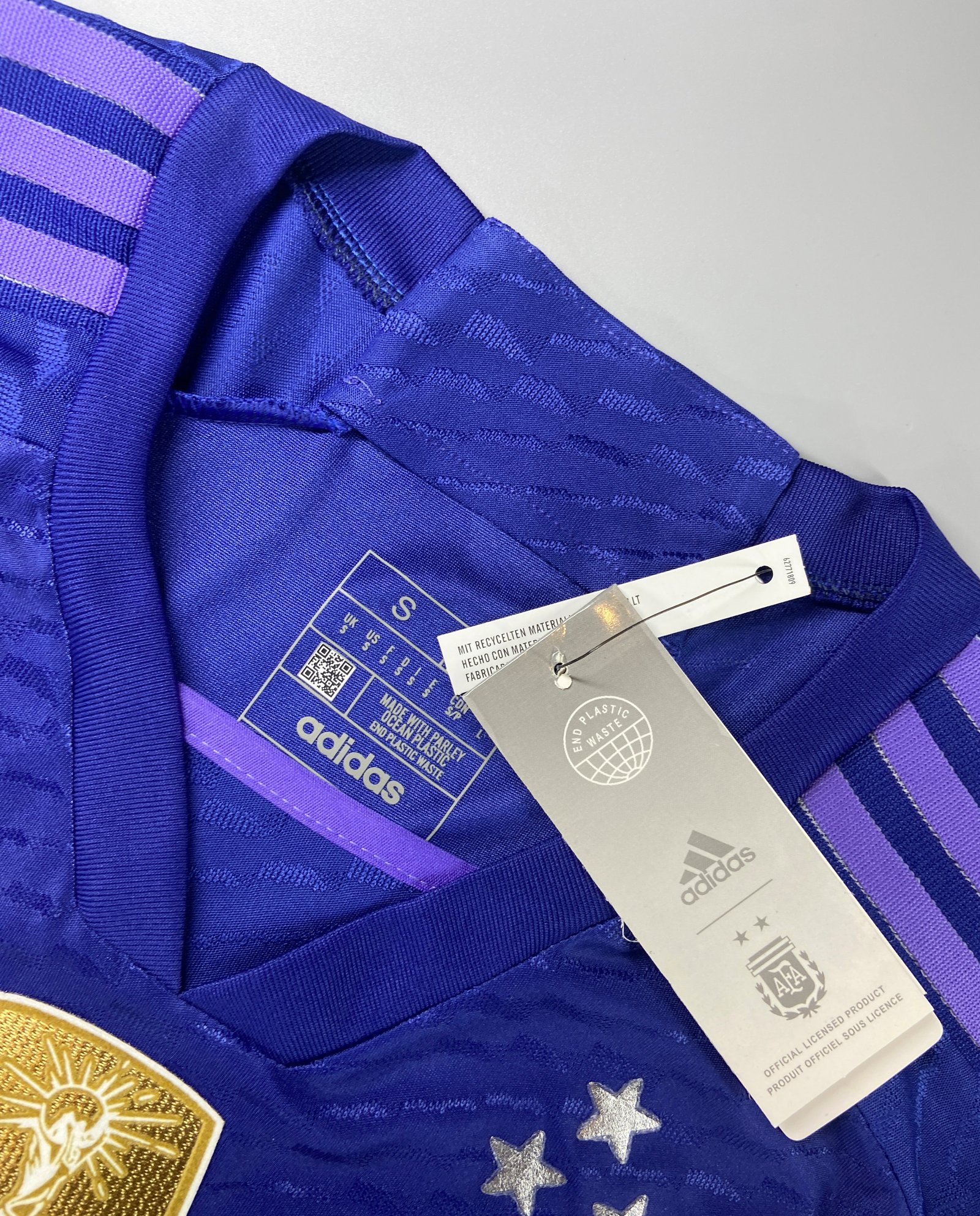 CAMISETA SEGUNDA EQUIPACIÓN ARGENTINA 2022 VERSIÓN JUGADOR - Imagen 7