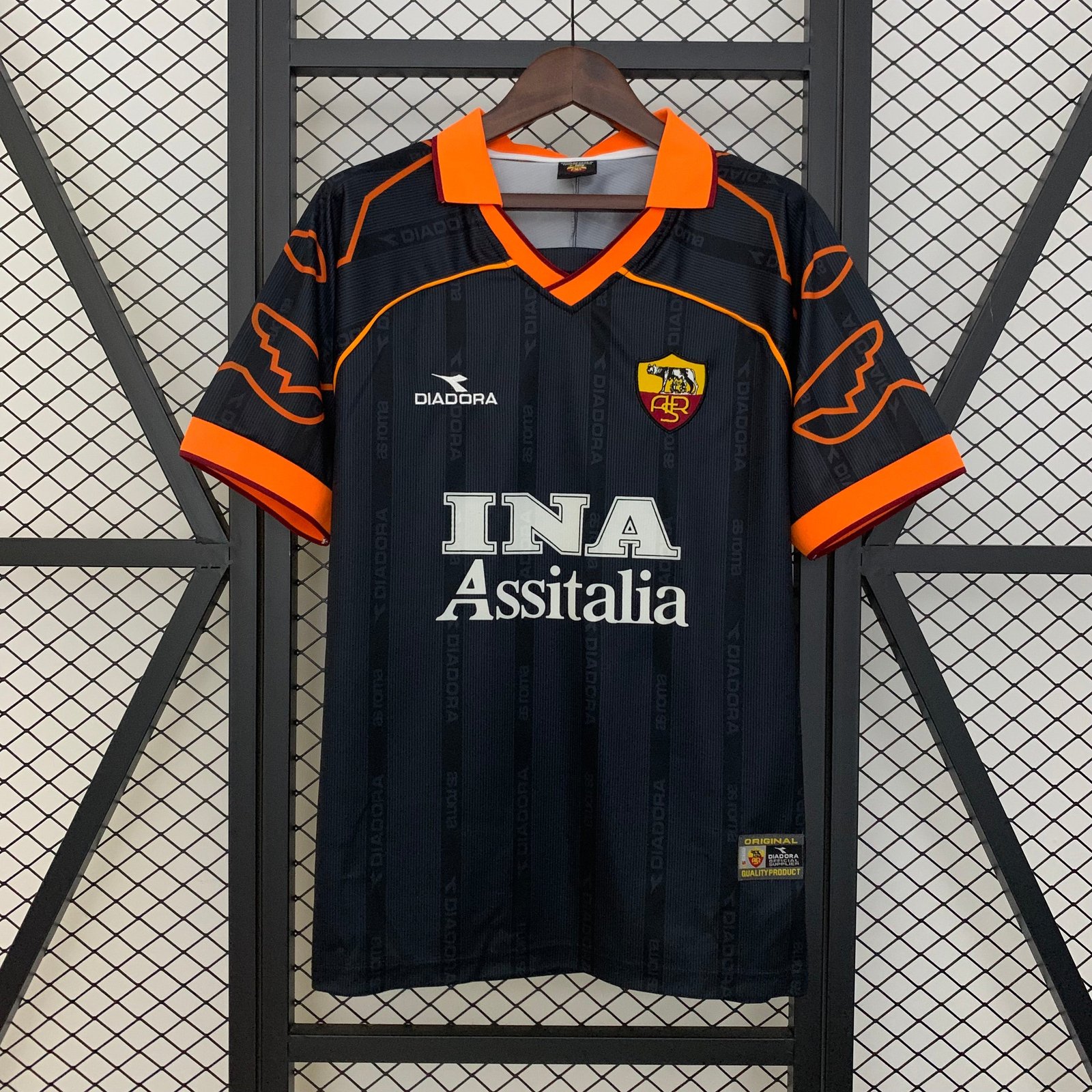 CAMISETA TERCERA EQUIPACIÓN AS ROMA 1999/00