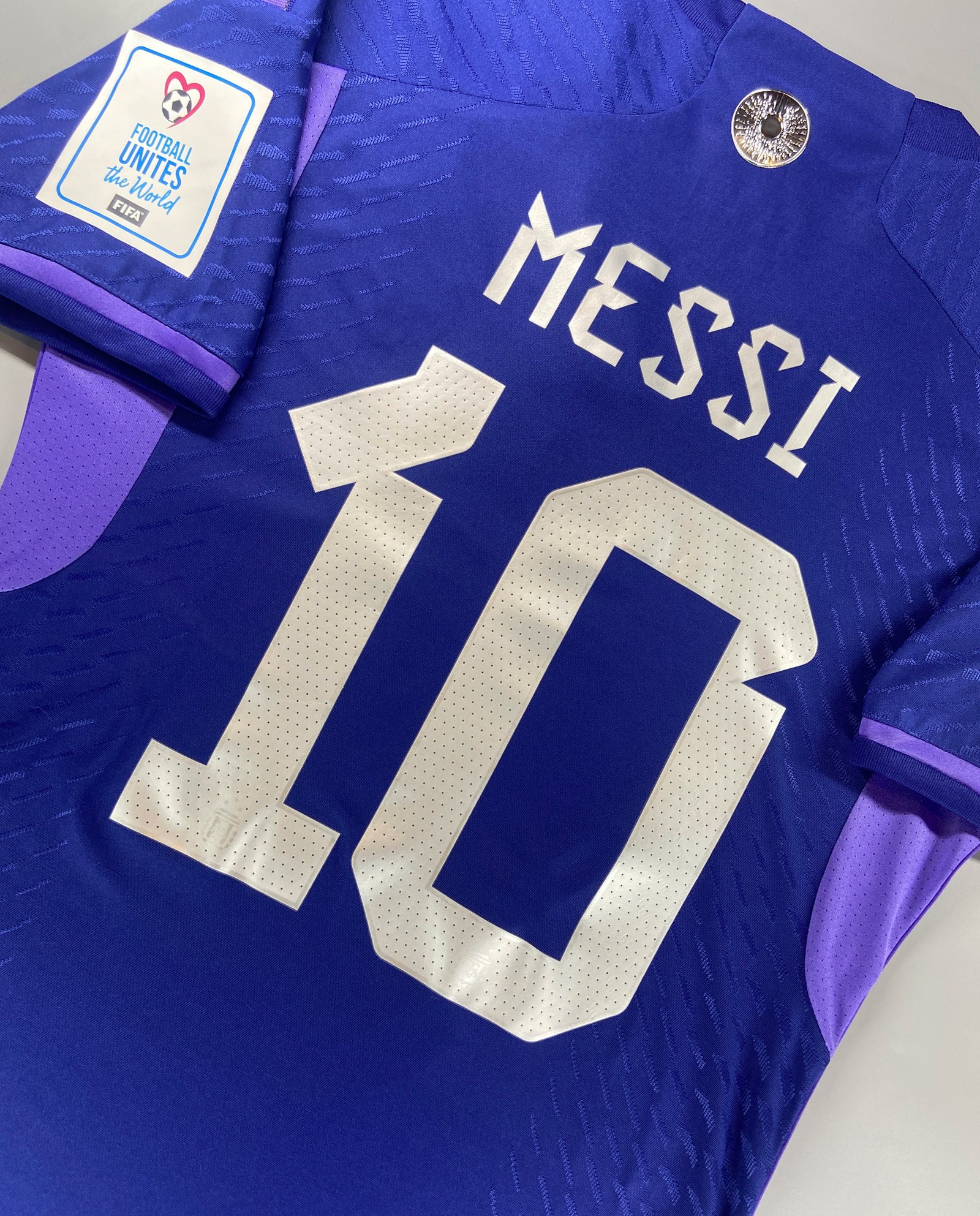 CAMISETA SEGUNDA EQUIPACIÓN ARGENTINA 2022 VERSIÓN JUGADOR - Imagen 10