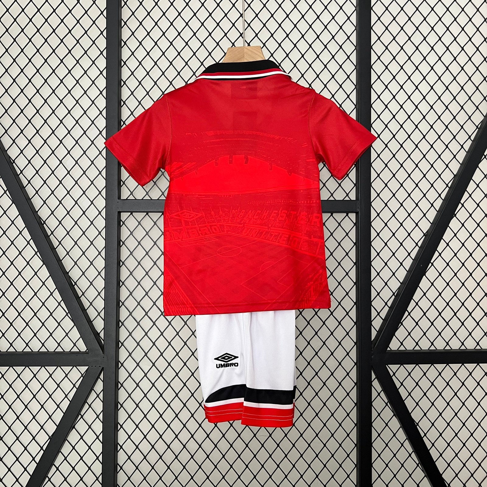 CAMISETA PRIMERA EQUIPACIÓN MANCHESTER UNITED 1994/96 INFANTIL - Imagen 5