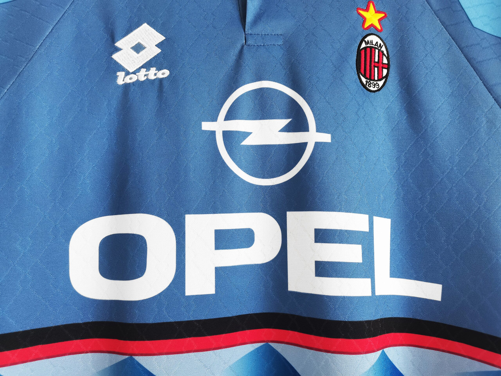 CAMISETA CUARTA EQUIPACIÓN AC MILAN 1995/96 - Imagen 7