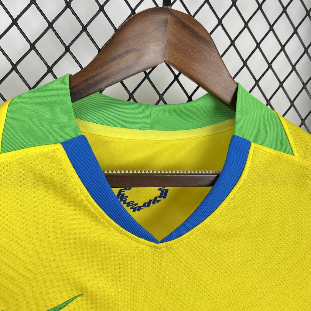 CAMISETA PRIMERA EQUIPACIÓN BRASIL F 2025 VERSIÓN FEMENINA - Imagen 2