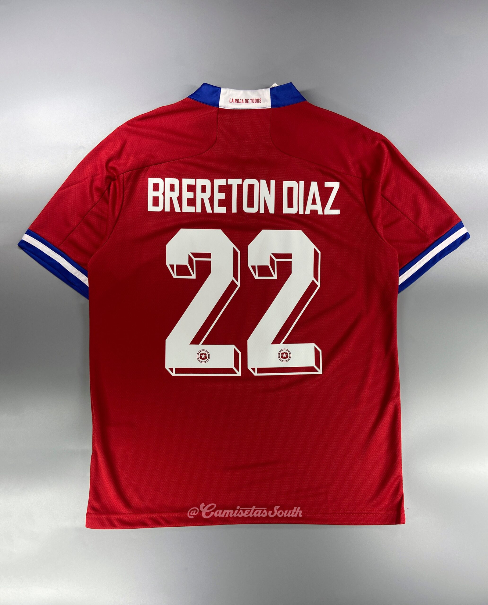 CAMISETA PRIMERA EQUIPACIÓN CHILE 2021 VERSIÓN FAN - Imagen 2