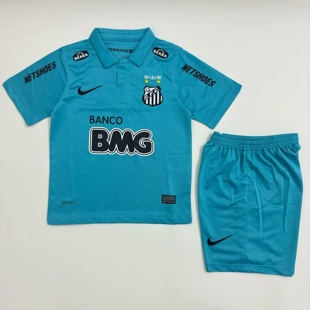 CAMISETA TERCERA EQUIPACIÓN SANTOS 2012 INFANTIL