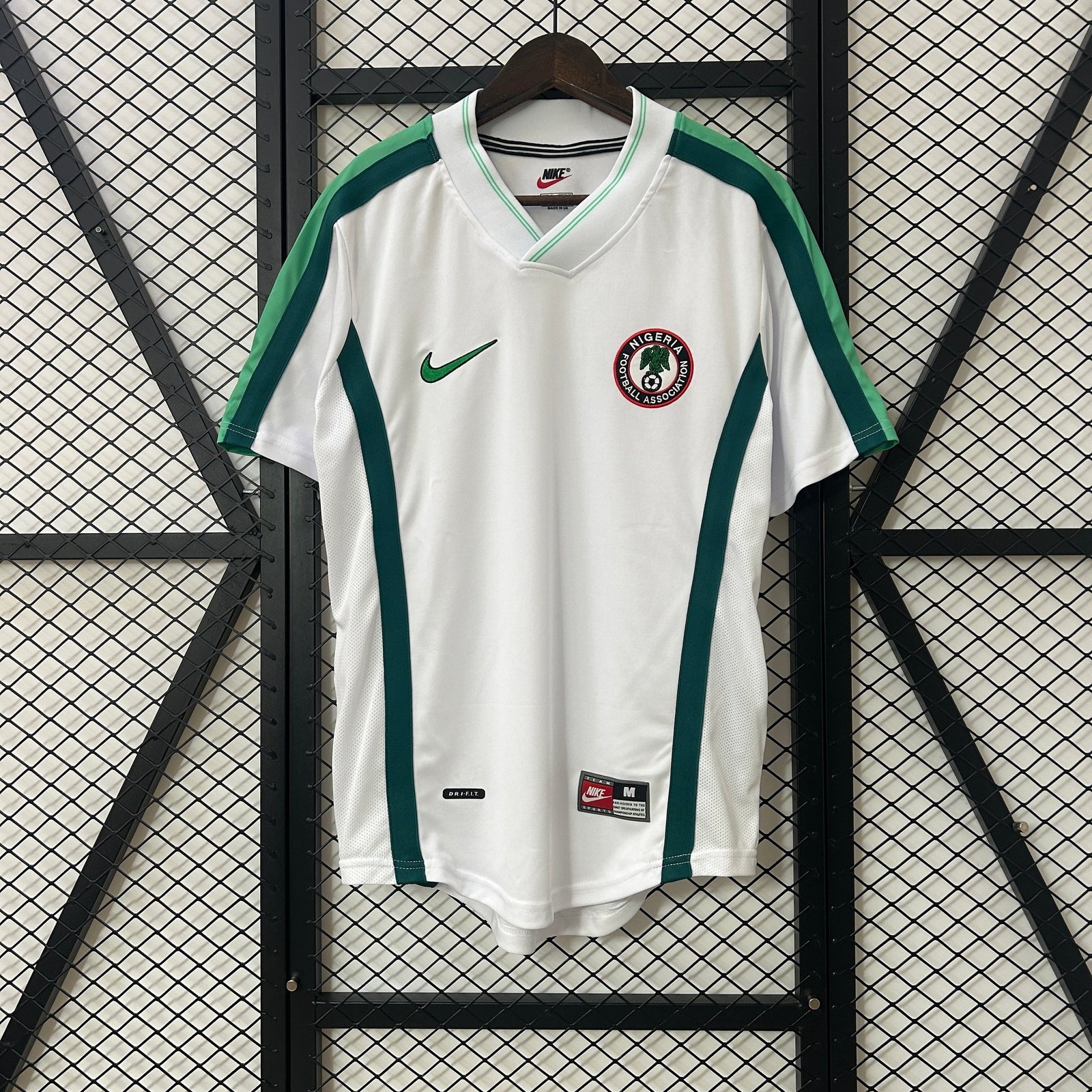 CAMISETA SEGUNDA EQUIPACIÓN NIGERIA 1998