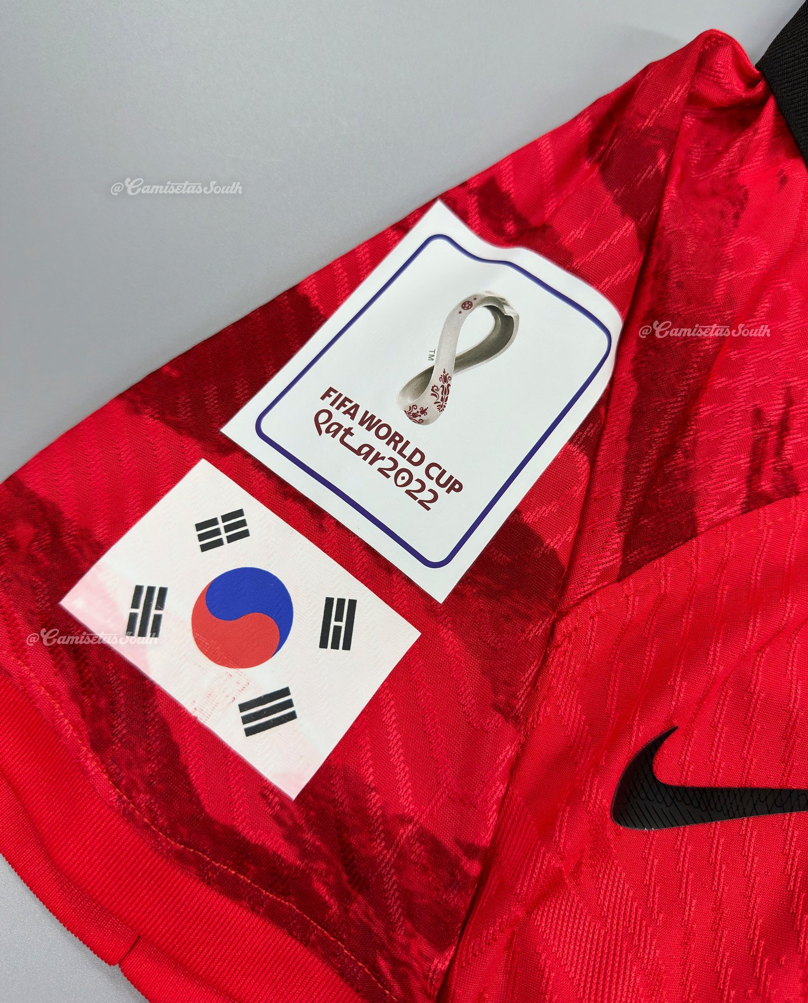 CAMISETA PRIMERA EQUIPACIÓN COREA DEL SUR 2022 VERSIÓN JUGADOR - Imagen 3