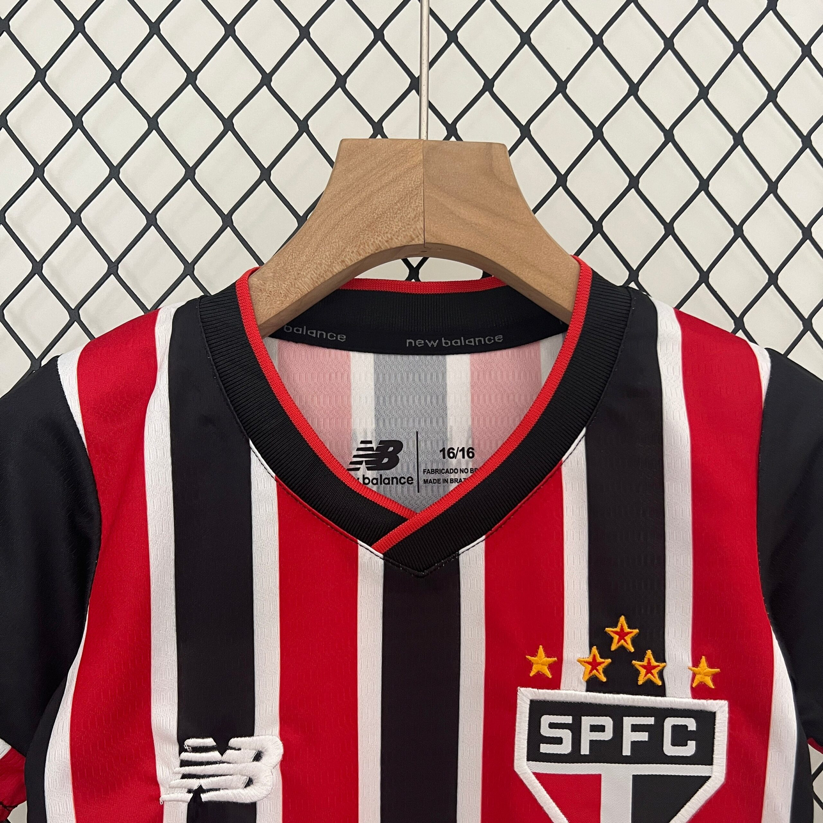 CAMISETA SEGUNDA EQUIPACIÓN SAO PAULO 2024 VERSIÓN INFANTIL - Imagen 2