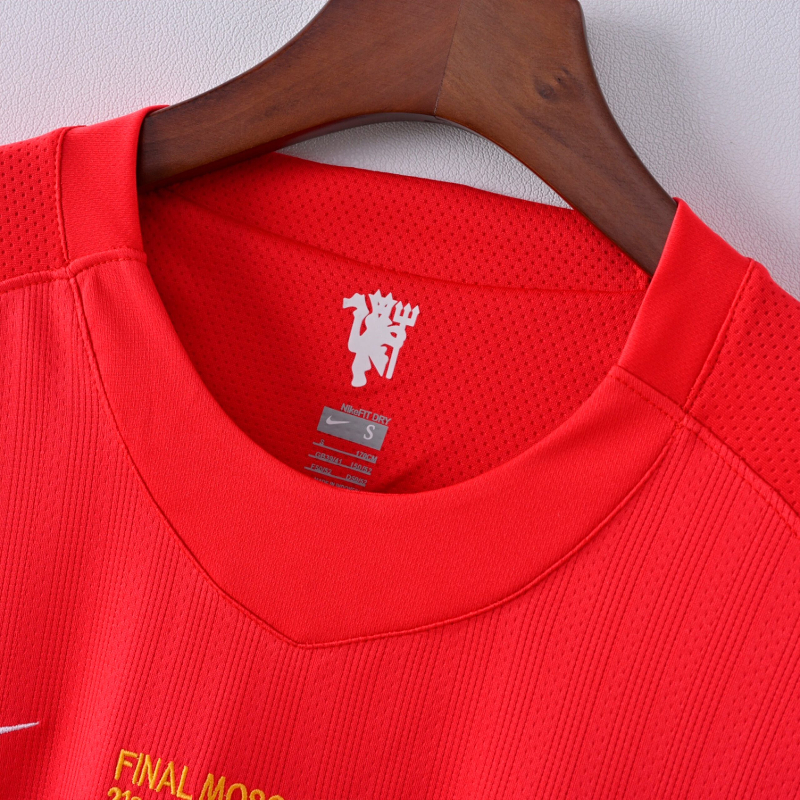 CAMISETA PRIMERA EQUIPACIÓN MANCHESTER UNITED 2007/09 - Imagen 2
