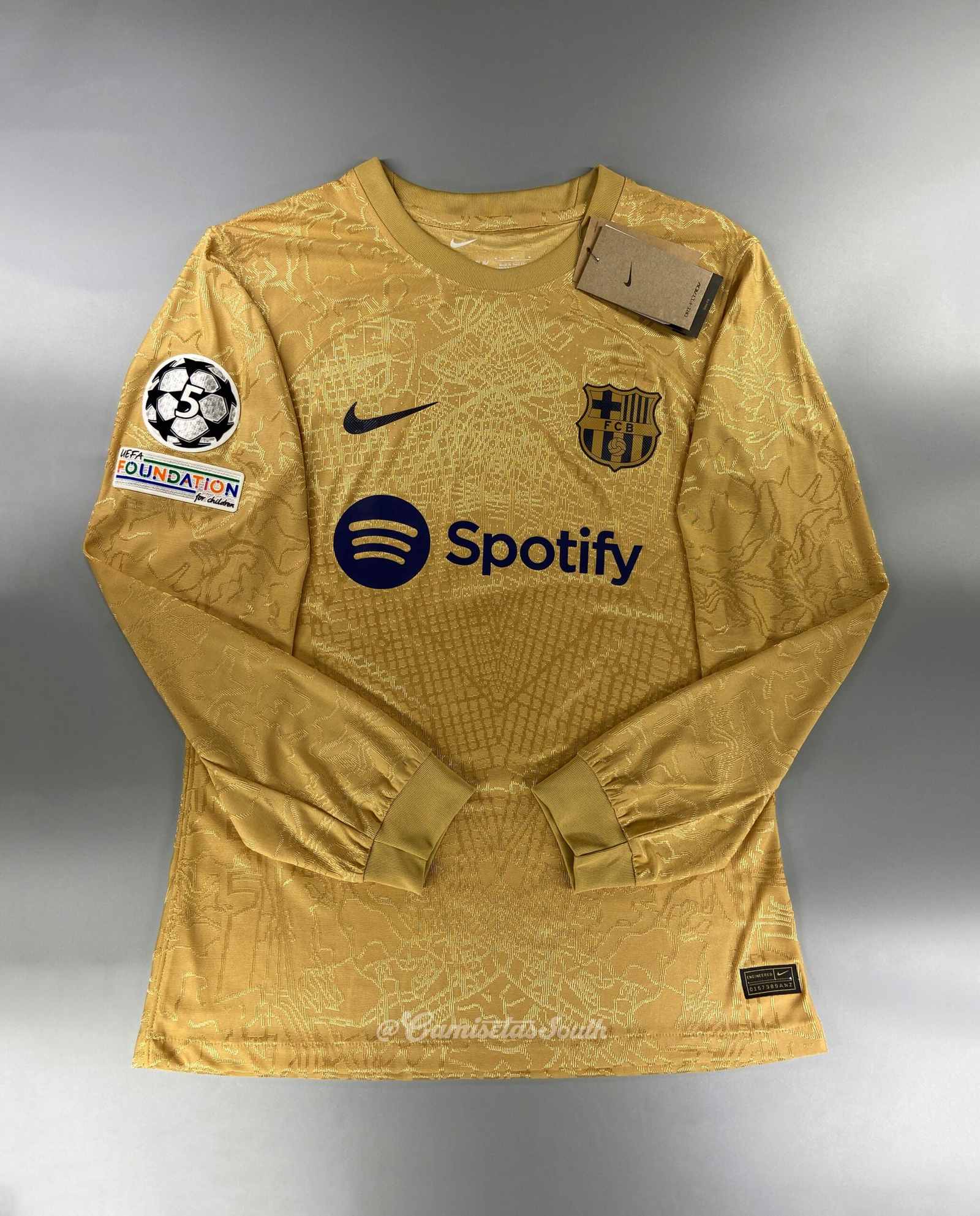 CAMISETA SEGUNDA EQUIPACIÓN BARCELONA 22/23 VERSIÓN JUGADOR - Imagen 2