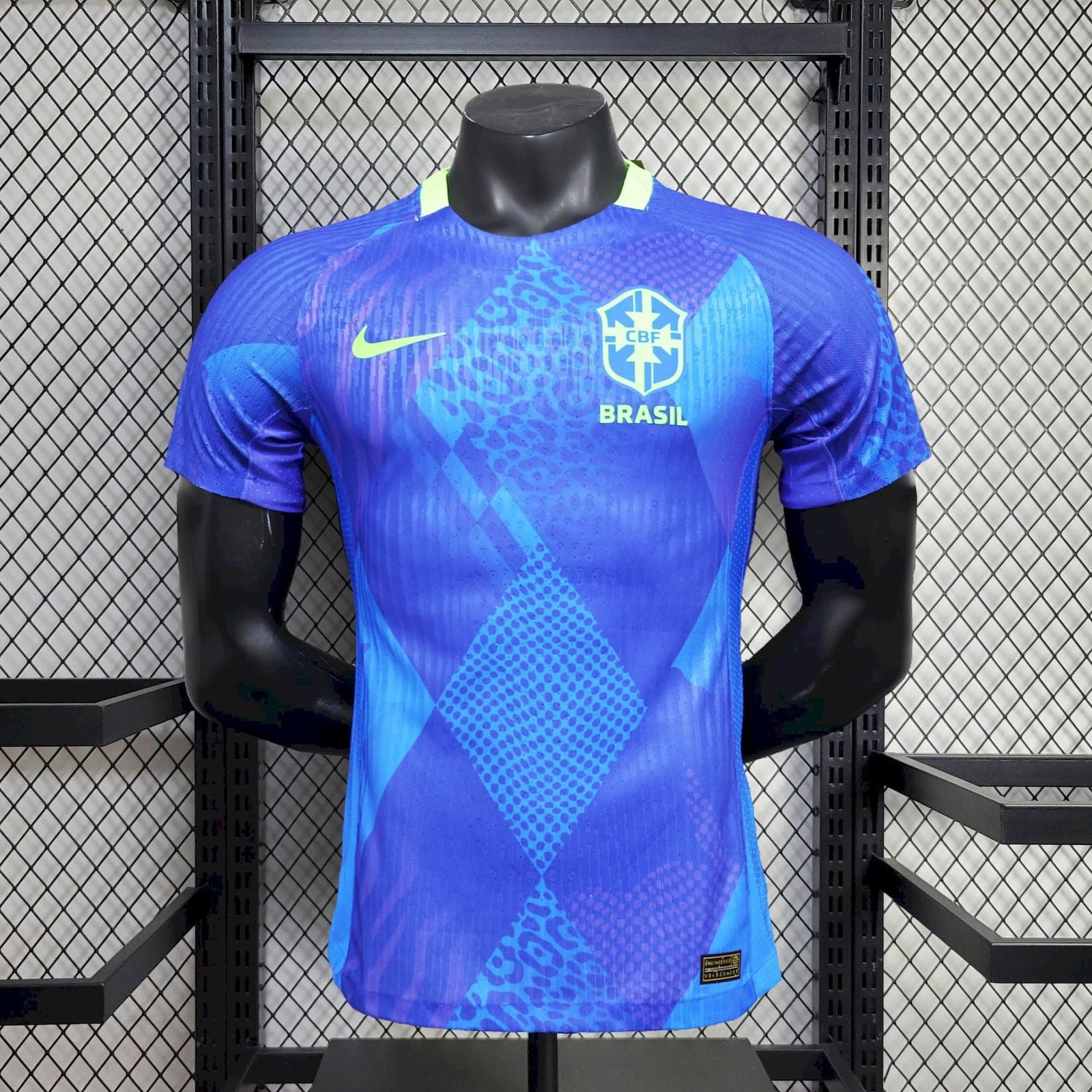 CAMISETA SEGUNDA EQUIPACIÓN BRASIL F 2025 VERSIÓN JUGADOR