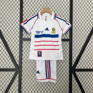 CAMISETA SEGUNDA EQUIPACIÓN FRANCIA 1998 INFANTIL